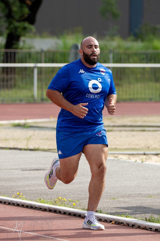  FC Grenoble Rugby -  - Rugby - ENTRAINEMENT FCG Masc DU 25 août 2024 (#FCG24ENT2508) Photo by: Karine Valentin | Siuxy Sports 2024-08-25