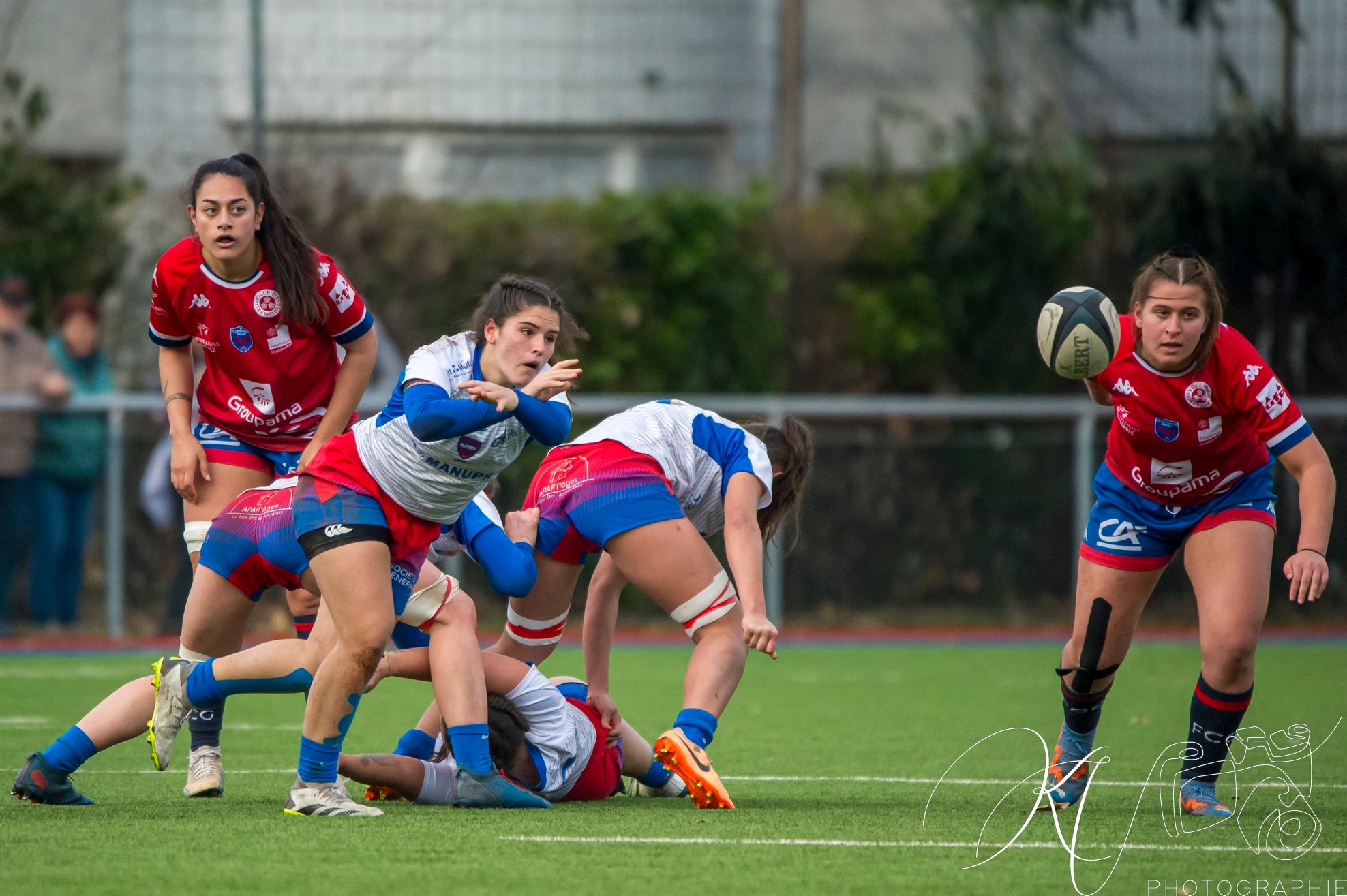 Lou MINGOLO -  FC Grenoble Rugby - Blagnac - Rugby - 2024 Élite 1 Féminine - FC Grenoble Amazones (18)  vs (13) Blagnac (#E1G24FCGBLA02) Photo by: Karine Valentin | Siuxy Sports 2024-02-18