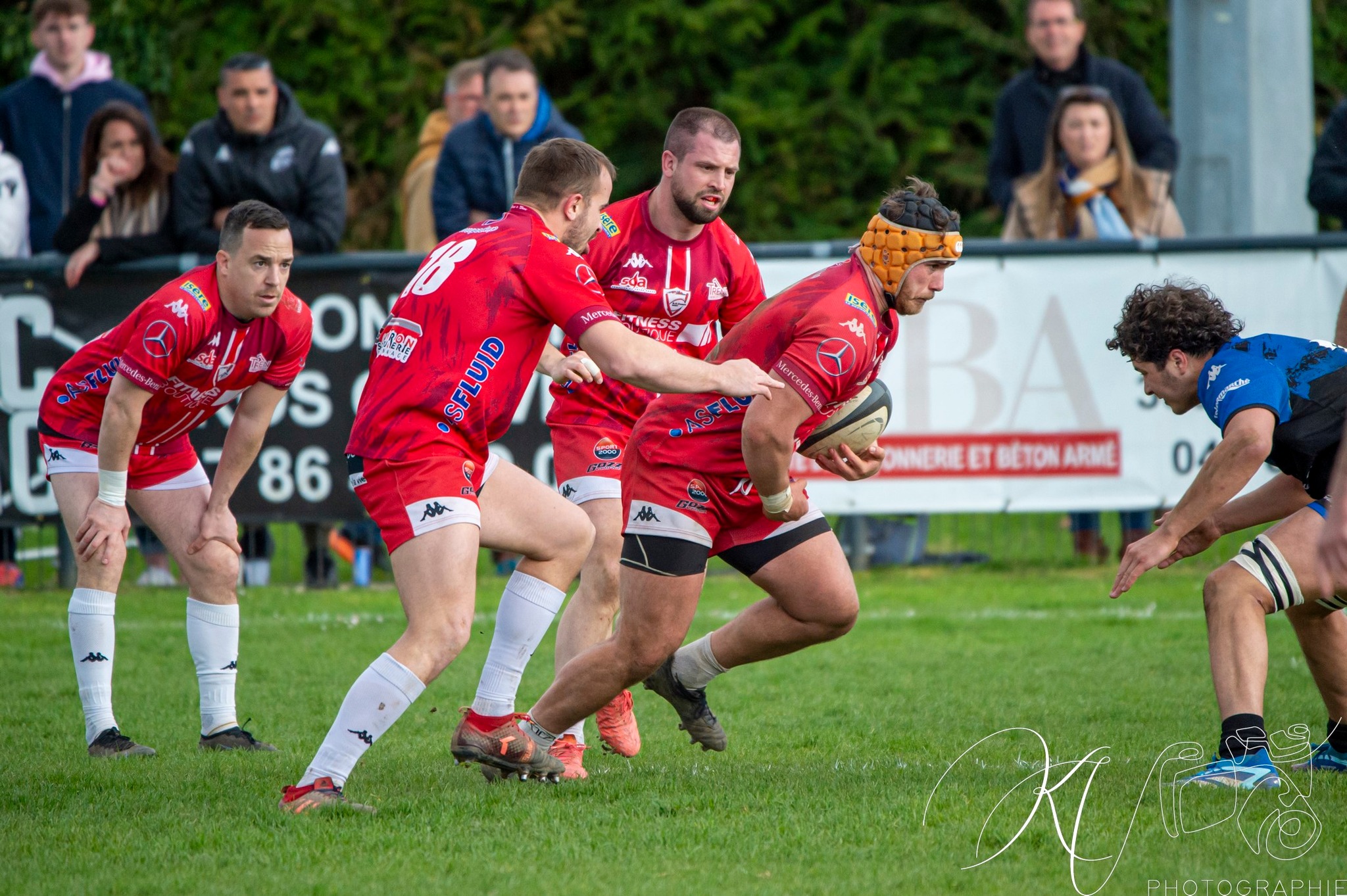  US Vinay - Stade Olympique Voironnais - Rugby - FFR 2024 Fed2 - US Vinay (27) vs (20) S.O. Voironnais (#FFR24F2USVSOV03) Photo by: Karine Valentin | Siuxy Sports 2024-03-24