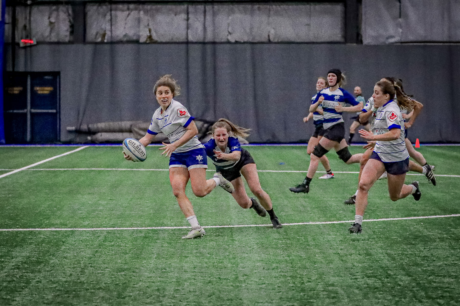 Frédérique RAJOTTE - Adèle SAMSON -  Équipe féminine - Rugby Québec -  - Rugby - QORC-CROQ 2024 - Québec Est (22) vs (16) Québec Ouest  (#RQ24CROQESTOUE04) Photo by: Photo Mayarts | Siuxy Sports 2024-04-01