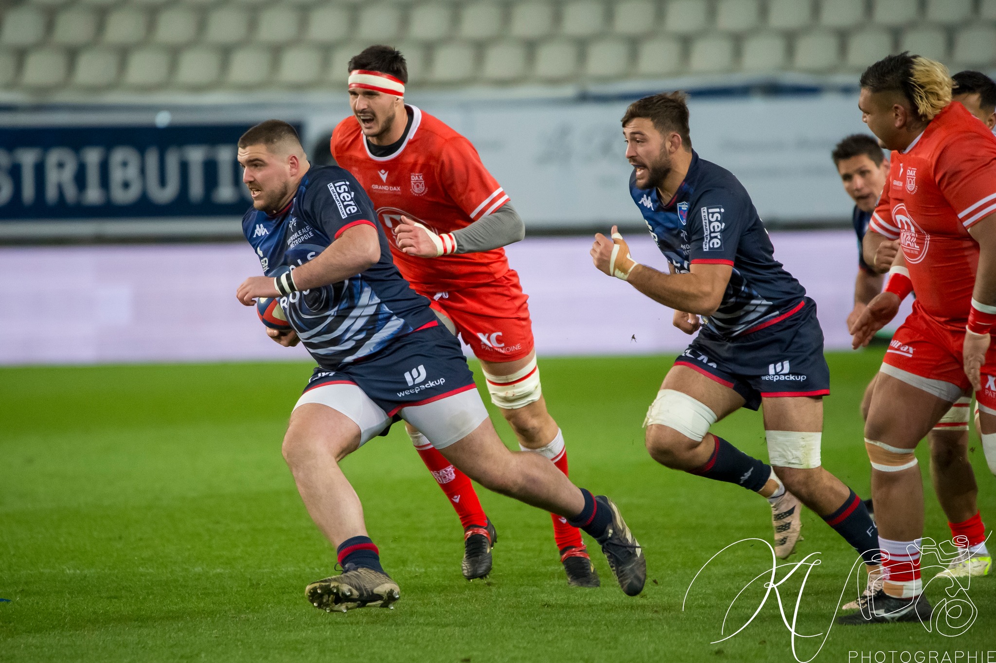 Thibaut MARTEL -  FC Grenoble Rugby - US Dax - Rugby - Pro D2 - FC Grenoble (24) vs (27) US Dax (#PD224FCGDAX01) Photo by: Karine Valentin | Siuxy Sports 2024-01-19