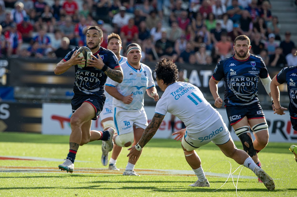  FC Grenoble Rugby - Montpellier Hérault Rugby - Rugby - FFR - 2024 - Access Match -  FC Grenoble (18) vs (20) Montpellier (#FFR24FCGMHR06) Photo by: Karine Valentin | Siuxy Sports 2024-06-16