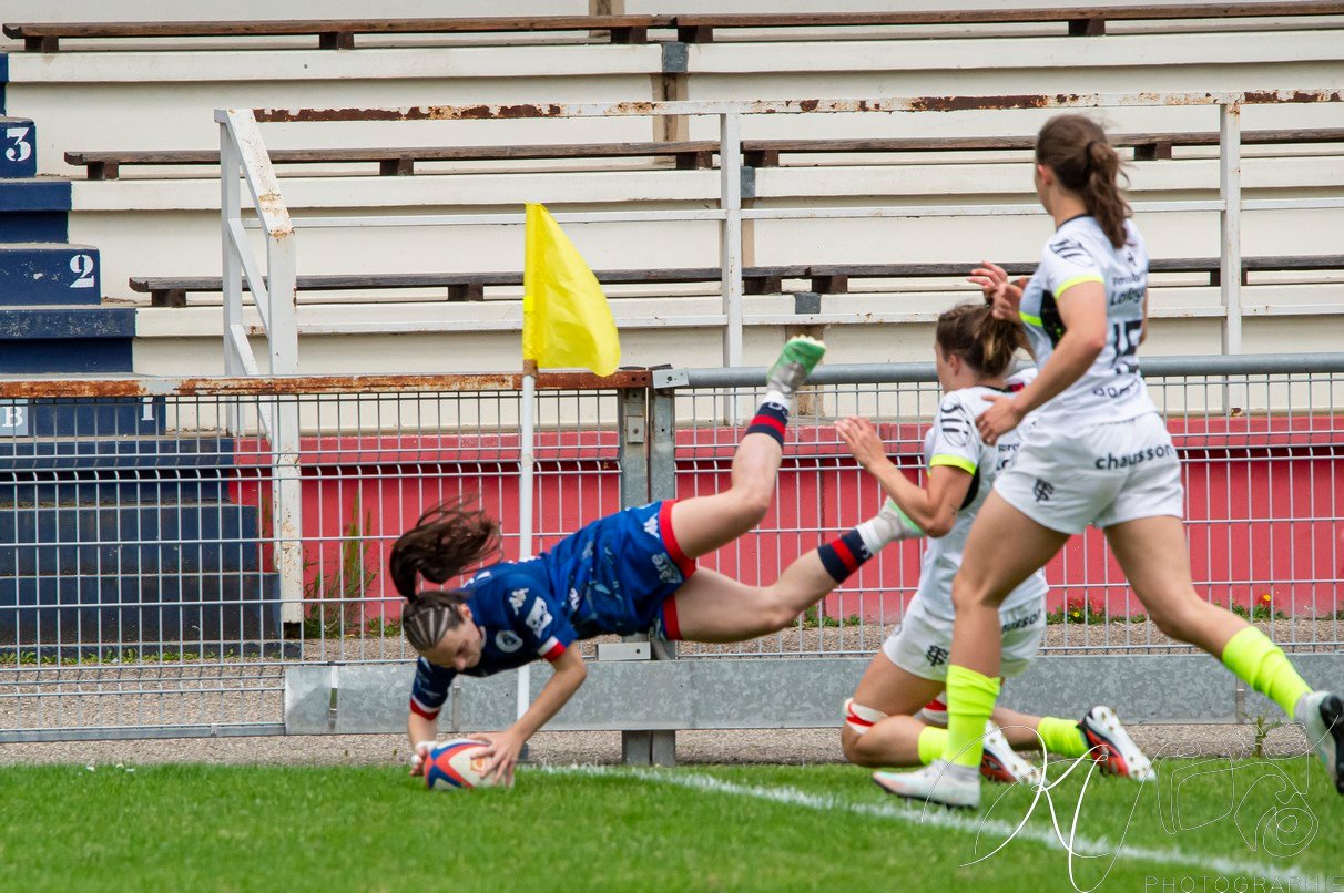  FC Grenoble Rugby - Stade Toulousain - Rugby - FFR 2024 Élite 1 F - FC Grenoble Amazones (23) vs (17) Stade Toulousain (#FFR24EL1FFCGST05) Photo by: Karine Valentin | Siuxy Sports 2024-05-12