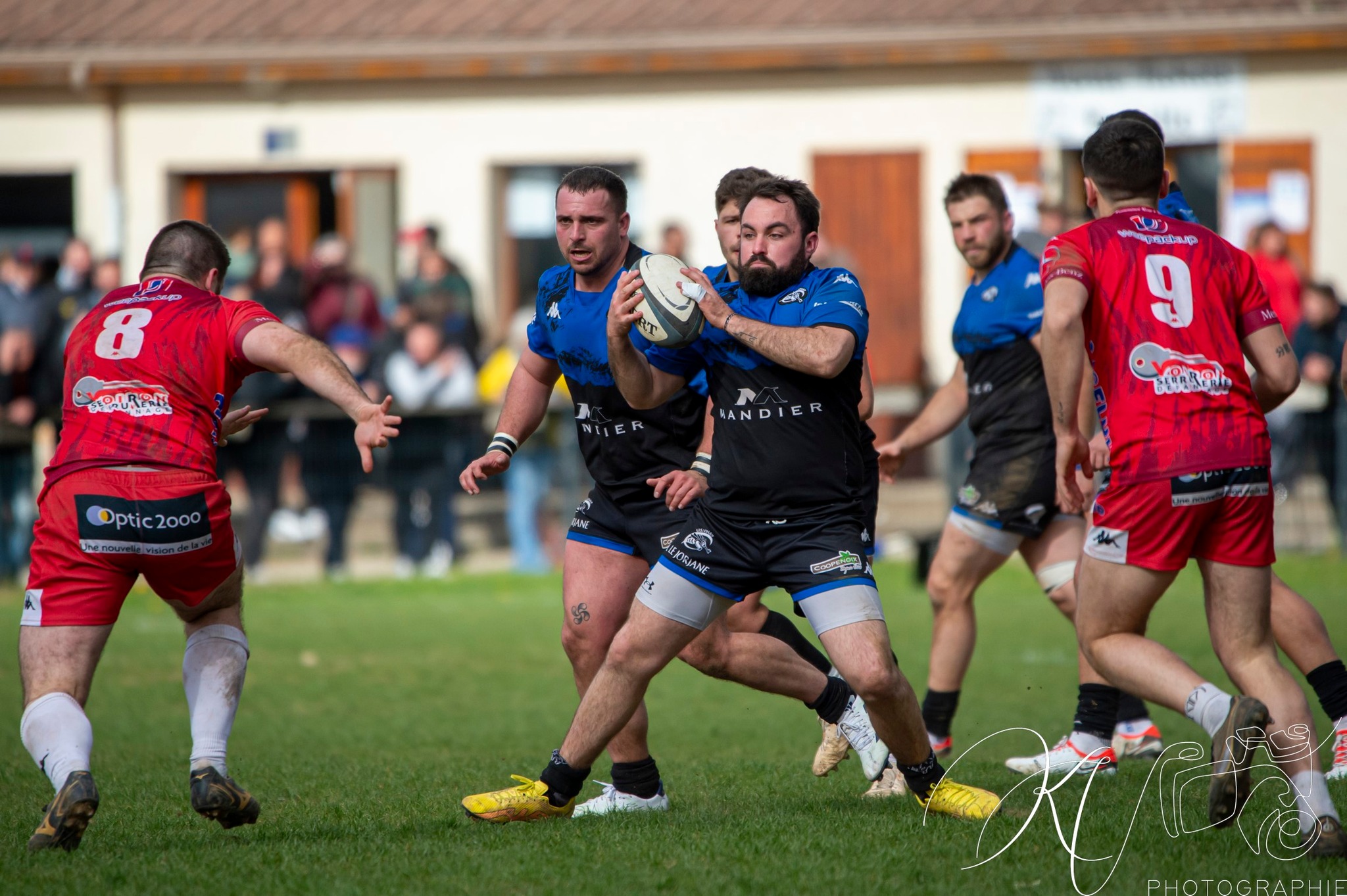  US Vinay - Stade Olympique Voironnais - Rugby - FFR 2024 Fed2 - US Vinay (27) vs (20) S.O. Voironnais (#FFR24F2USVSOV03) Photo by: Karine Valentin | Siuxy Sports 2024-03-24