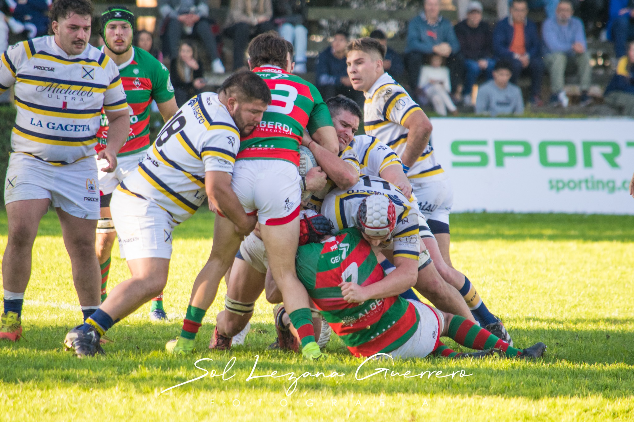  Tucumán Lawn Tennis Club - Huirapuca Social Club - Rugby - URT 2024 - Tucuman Lawn Tennis (42) vs (20) Huirapuca Social Club (#URT24TLTHUI05) Photo by: Sandra Lezana Guerrero | Siuxy Sports 2024-05-19