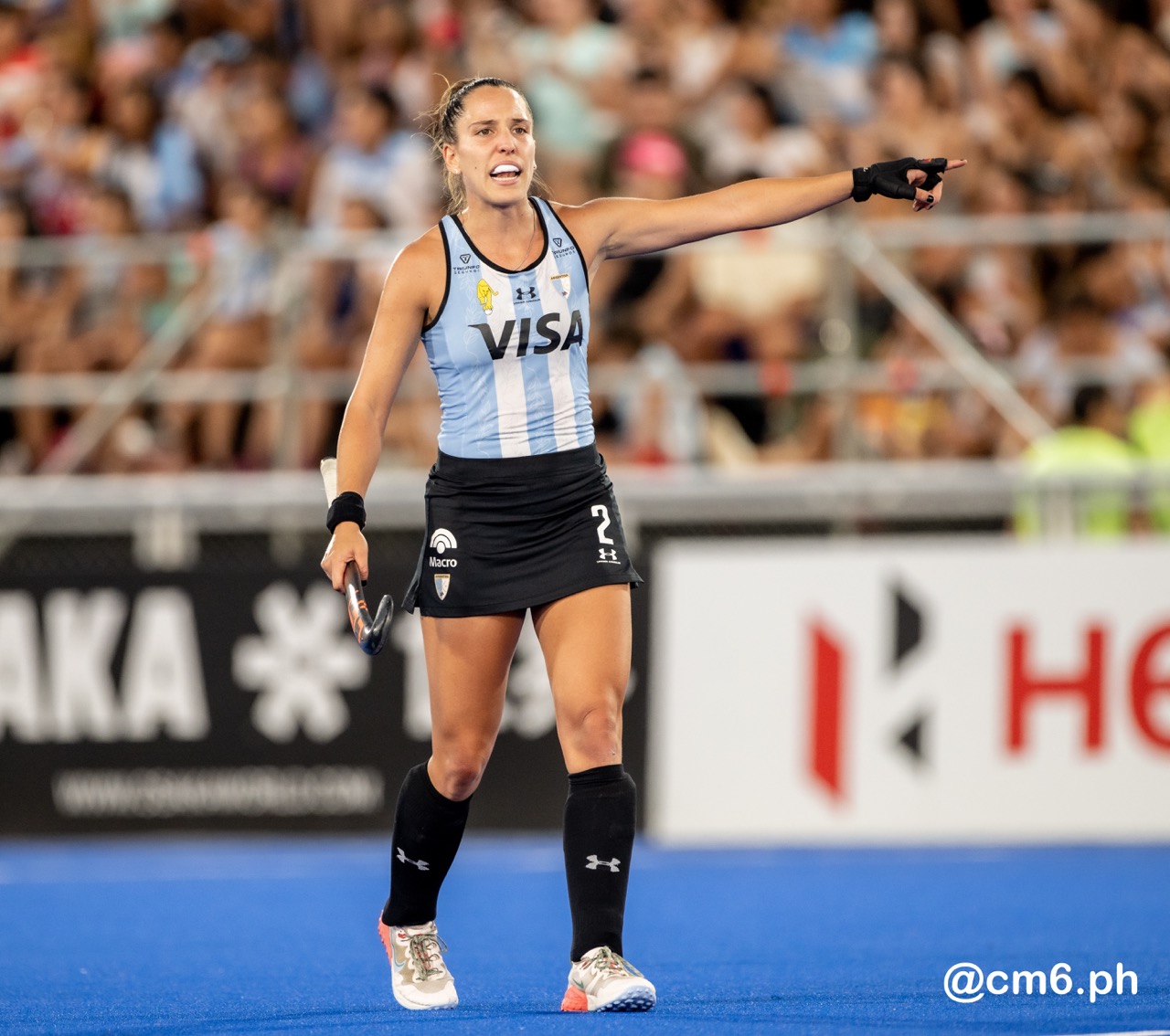 Sofia TOCCALINO -  Selección femenina de hockey sobre césped de Argentina - Netherlands women's national field hockey team - Field hockey - FIH PRO LEAGUE FEM 2023-2024 - ARGENTINA (1) VS (7) Países Bajos (#FIHPF24ARGPAB12) Photo by: Christian Mas | Siuxy Sports 2023-12-12