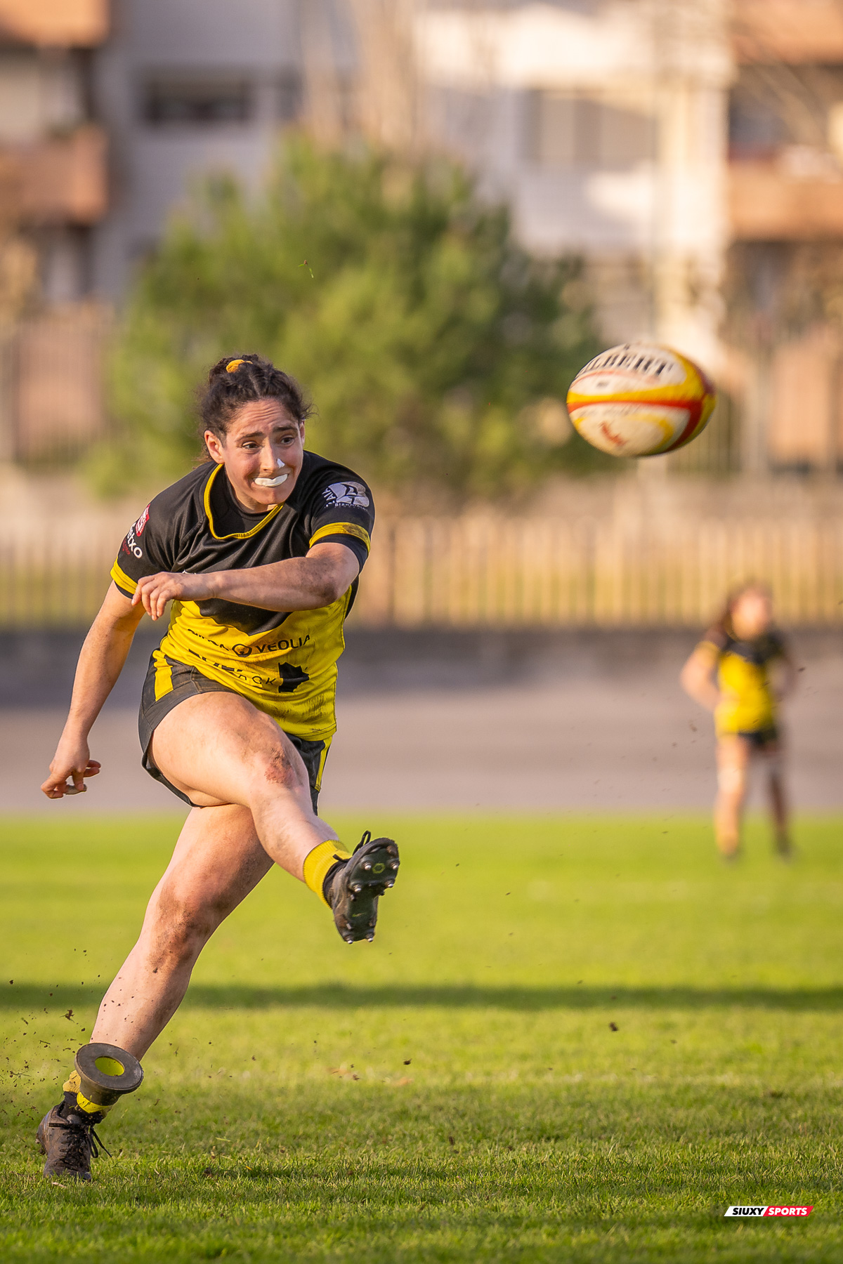  Getxo Artea Rugby Taldea - Club de Rugby Cisneros - Rugby - FER 2024 - DHB F - Getxo Neskak Rt (25) vs (13) Cisneros (#FER24DHBGNCIS02) Photo by: Fredy Monfoto | Siuxy Sports 2024-02-17