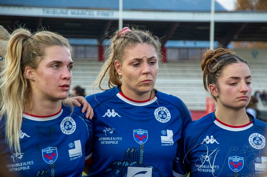  ASM Romagnat rugby féminin - FC Grenoble Rugby - Rugby - FFR 2024 Elite 1 Fém - ASM Romagnat (32) vs (8) Amazones FC Grenoble  (#FFR24E1FASMRFCG11) Photo by: Karine Valentin | Siuxy Sports 2024-11-17
