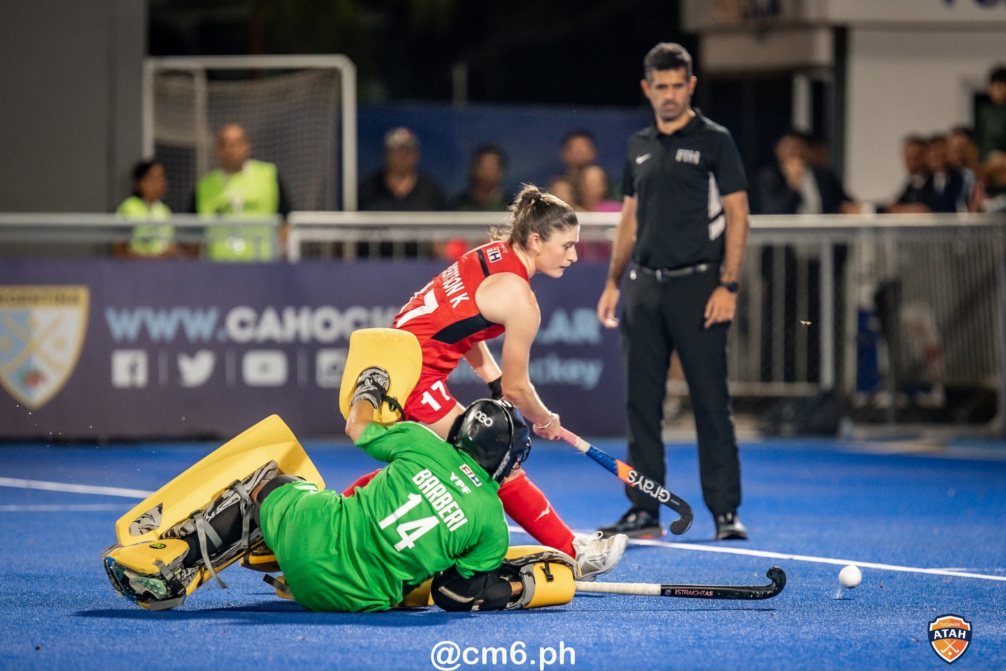  Selección femenina de hockey sobre césped de Argentina - England women's national field hockey team - Field hockey - FIH Pro League Fem 2023-2024 - Argentina (1) vs (1) Great Britain (#FIHPF23ARGGBR12) Photo by: Christian Mas | Siuxy Sports 2023-12-06