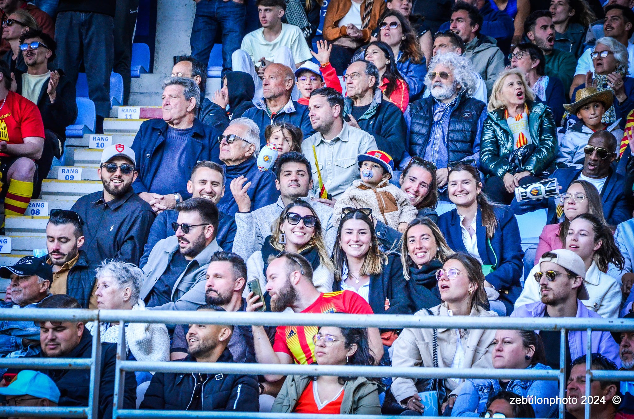  US Arlequins Perpignanais - Lyon Olympique Universitaire - Rugby - FFR 2024 - TOP14 - USAP (51) VS (20) LOU (#FFR24T14USALOU04) Photo by: Photo Zebulon | Siuxy Sports 2024-04-20