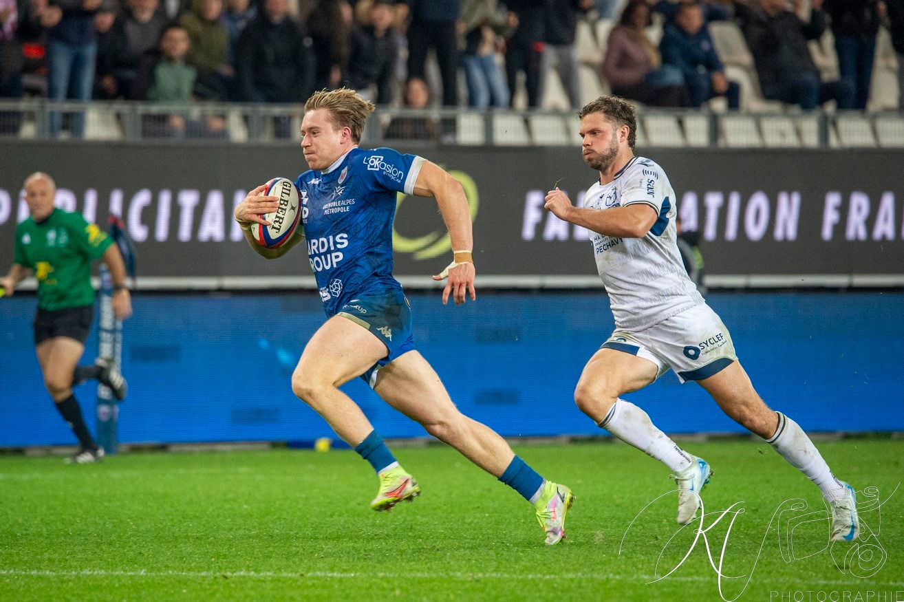  FC Grenoble Rugby - SU Agen - Rugby - FFR 2024 PRO D2 - Grenoble (37) vs (10) Agen (#PD224PD2GRSUA11) Photo by: Karine Valentin | Siuxy Sports 2024-11-01