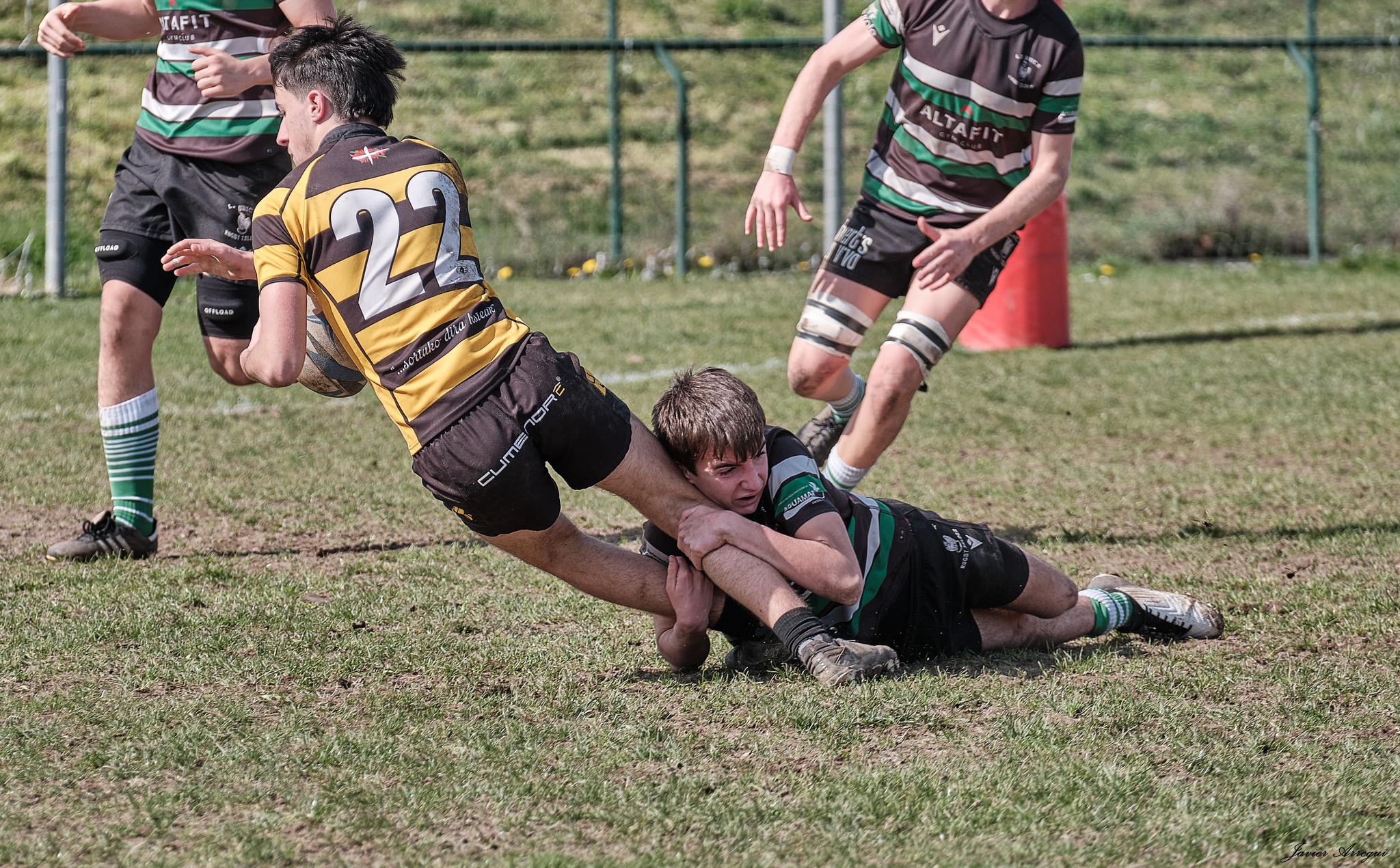  La Única Rugby Taldea - Elorrio Rugby Taldea - Rugby - FER 2024 - Sub18 - La Unica RT vs Elorrio RT (#FER24s18UNIELO03) Photo by: Javier Arregui | Siuxy Sports 2024-03-16