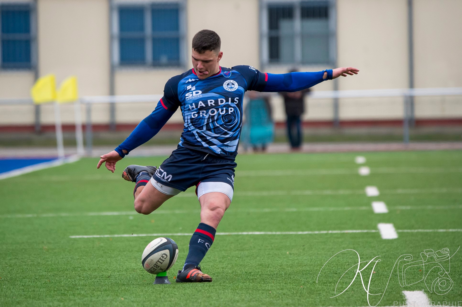 Kélian BOISSIER -  FC Grenoble Rugby - Castres Olympique - Rugby - 2024 Espoirs - FC Grenoble (53) vs (32) Castres Olympique (#ESP24FCGCAS02) Photo by: Karine Valentin | Siuxy Sports 2024-02-17