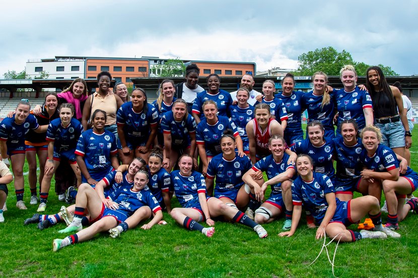 FC Grenoble Rugby - Stade Toulousain - Rugby - FFR 2024 Élite 1 F - FC Grenoble Amazones (23) vs (17) Stade Toulousain (#FFR24EL1FFCGST05) Photo by: Karine Valentin | Siuxy Sports 2024-05-12