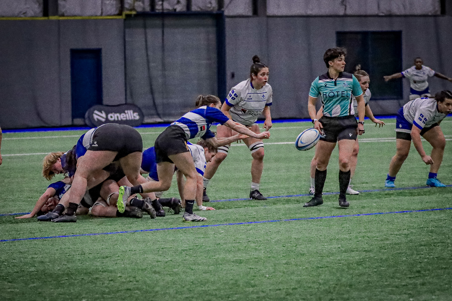  Équipe féminine - Rugby Québec -  - Rugby - QORC-CROQ 2024 - Québec Est (22) vs (16) Québec Ouest  (#RQ24CROQESTOUE04) Photo by: Photo Mayarts | Siuxy Sports 2024-04-01