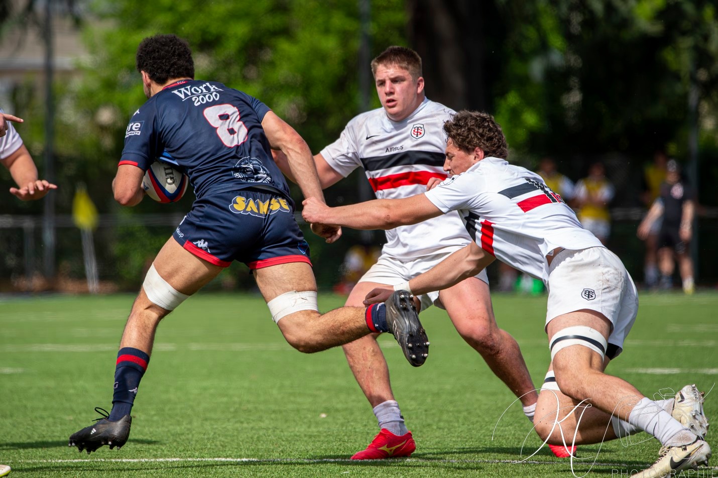  FC Grenoble Rugby - Stade Toulousain - Rugby - FFR 2024 - Espoirs - FC Grenoble vs Stade Toulousain (#FFR24ESPFCGTOU04) Photo by: Karine Valentin | Siuxy Sports 2024-04-06