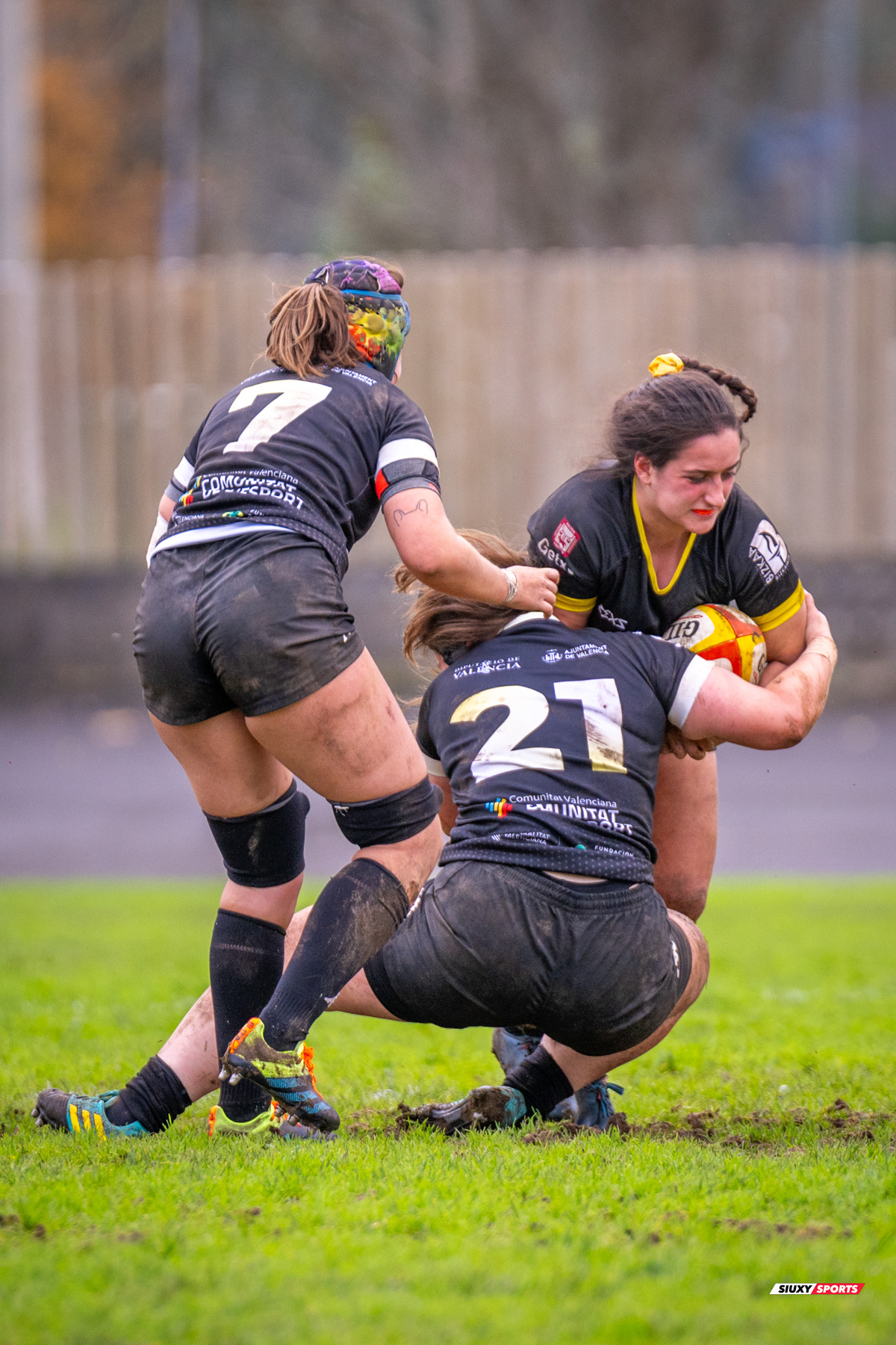  Getxo Artea Rugby Taldea - Rugby Turia - Rugby - FER 2023 - DHB F - Getxo Neskak Rt (25) vs (0) Rugby Turia (#FER23DHBGNRT12) Photo by: Fredy Monfoto | Siuxy Sports 2023-12-10