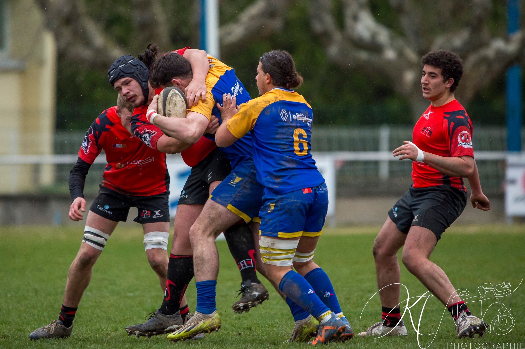  US Deux Ponts - US Renage Rives Rugby - Rugby - Fed2 2024 - US Deux Ponts vs Renage Rives (#F224US2PRRR03) Photo by: Karine Valentin | Siuxy Sports 2024-03-03
