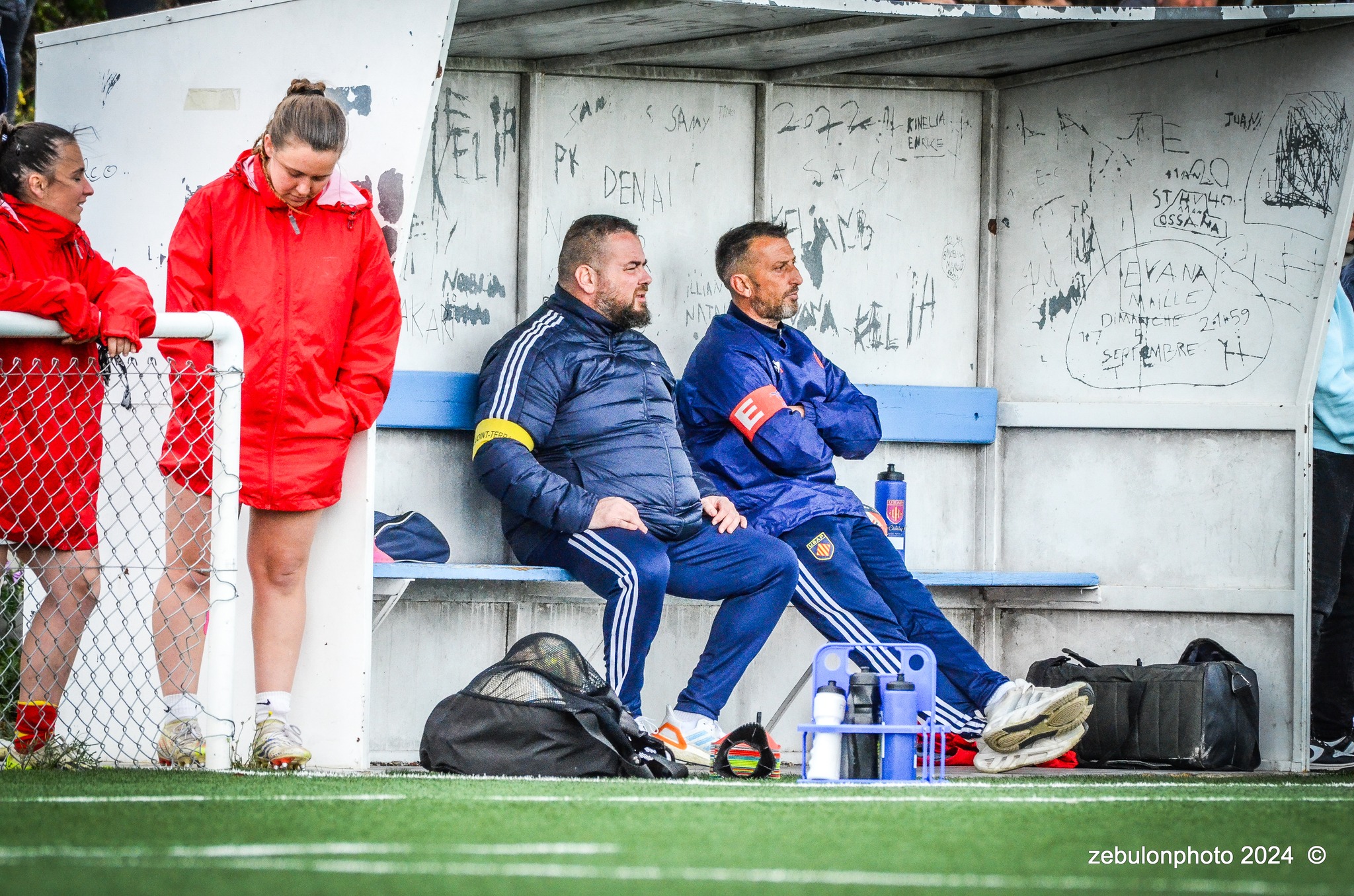  US Arlequins Perpignanais - RC Toulonnais - Rugby - FFR 2024 - Fed 2 Fém - USAP XV (5) vs (10) Toulon    (#FFR24F2FPERTOU03) Photo by: Photo Zebulon | Siuxy Sports 2024-03-31