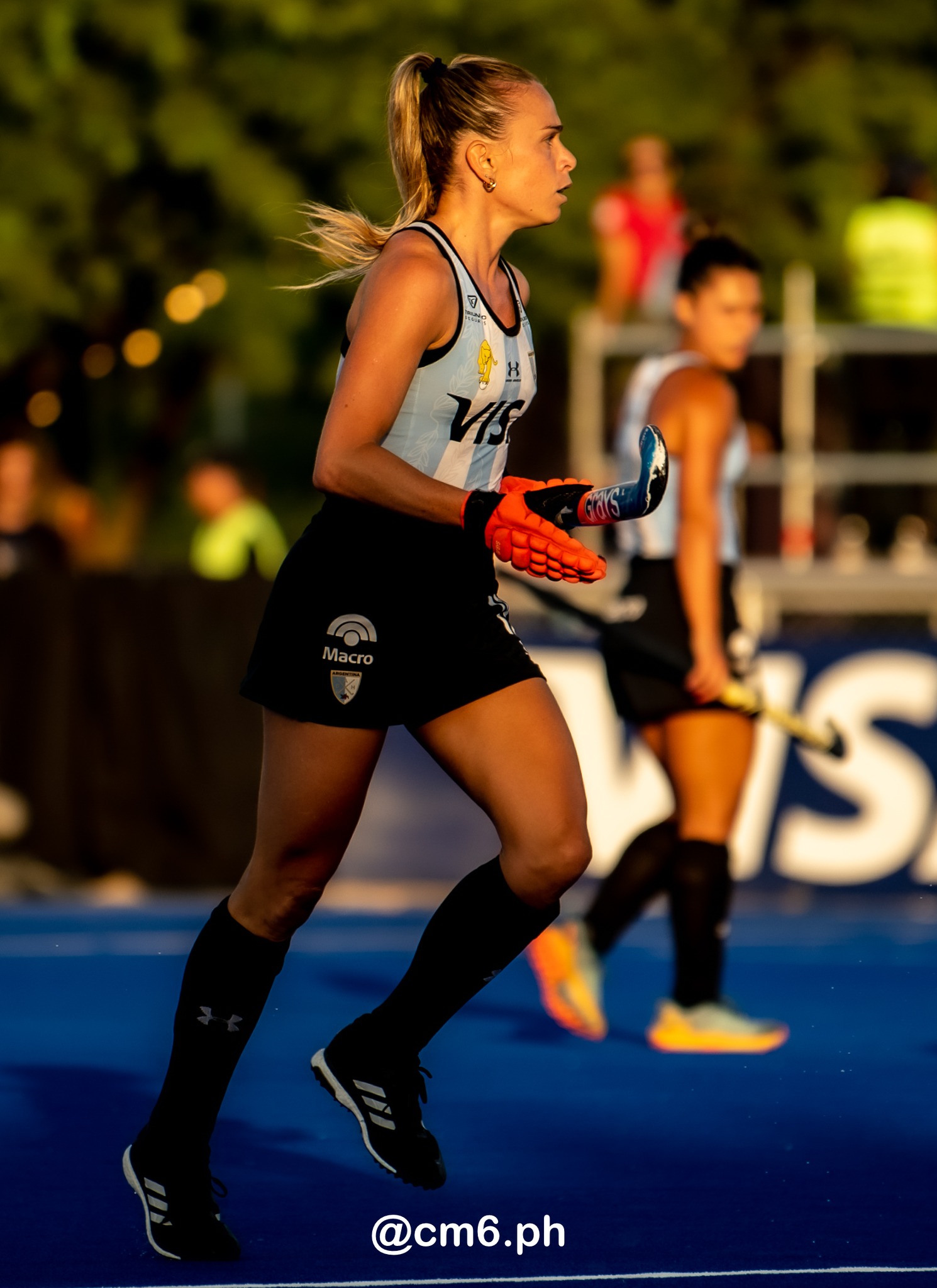Victoria SAUZE VALDEZ -  Selección femenina de hockey sobre césped de Argentina - England women's national field hockey team - Field hockey - FIH PRO LEAGUE 2022-2023 - Argentina(3) vs (0) Great Britain (#FIHPF22ARGGBR12) Photo by: Christian Mas | Siuxy Sports 2022-12-15