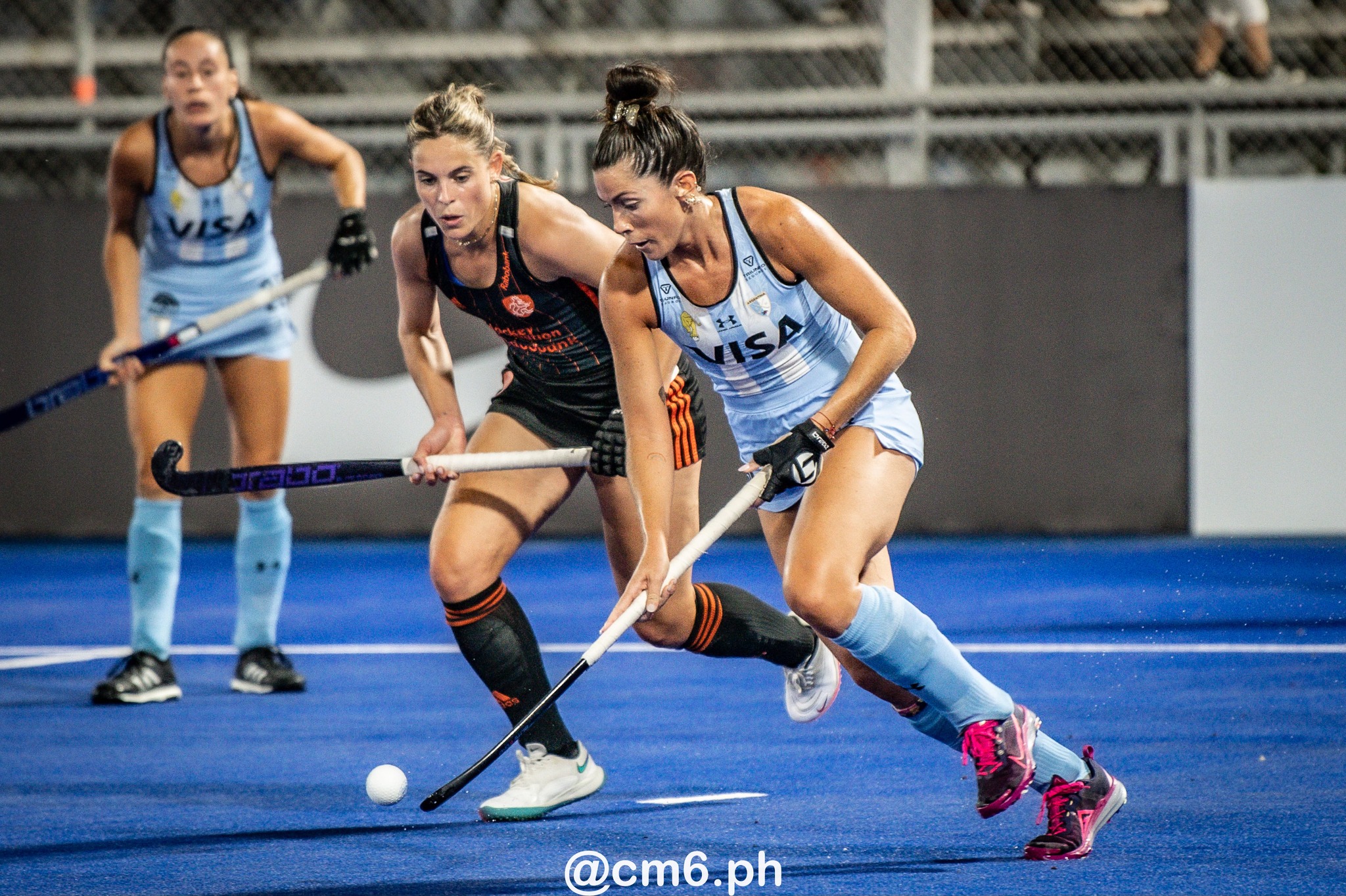 Eugenia TRINCHINETTI -  Selección femenina de hockey sobre césped de Argentina - Netherlands women's national field hockey team - Field hockey - FIH Pro League Fem 2023-2024 - Argentina (1) vs (4) Netherlands (#FIHPF24ARGNET12) Photo by: Christian Mas | Siuxy Sports 2023-12-08