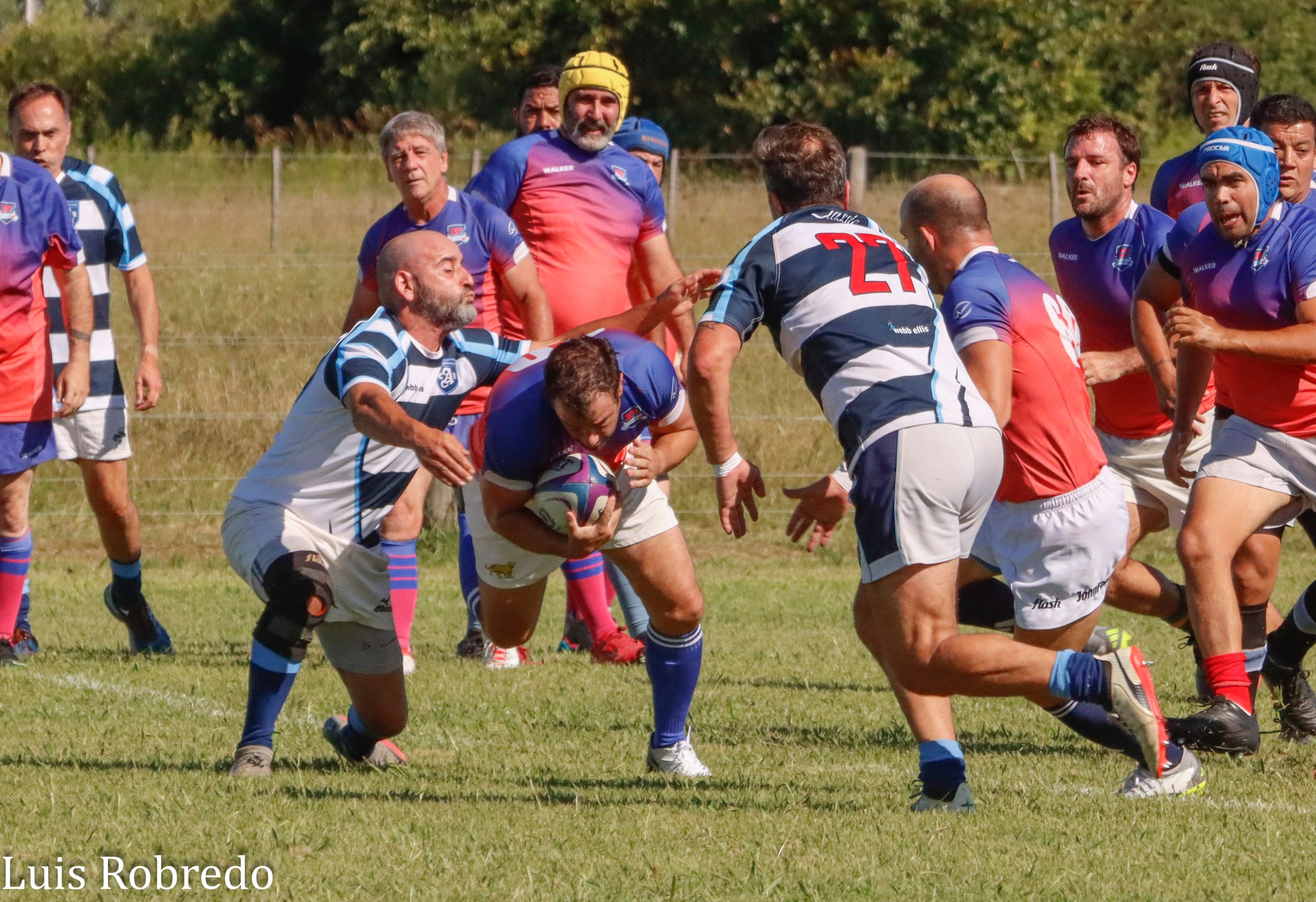  Repuestos XV - Club Argentino de Rugby - RugbyV - 6TO ENCUENTRO DE VETERANOS DEL ARECO RUGBY CLUB - Repuestos XV vs Club Argentino de Rugby (#2024EncVetARCRXVCAR) Photo by: Luis Robredo | Siuxy Sports 2024-03-09