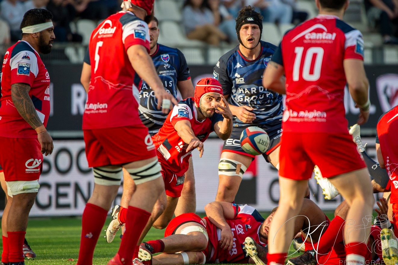 José MADEIRA -  FC Grenoble Rugby - Stade Aurillacois - Rugby - FFR - 2024 PRO D2 - FC Grenoble (55) vs (10) Aurillac (#PD224T14FCGAUR04) Photo by: Karine Valentin | Siuxy Sports 2024-04-12