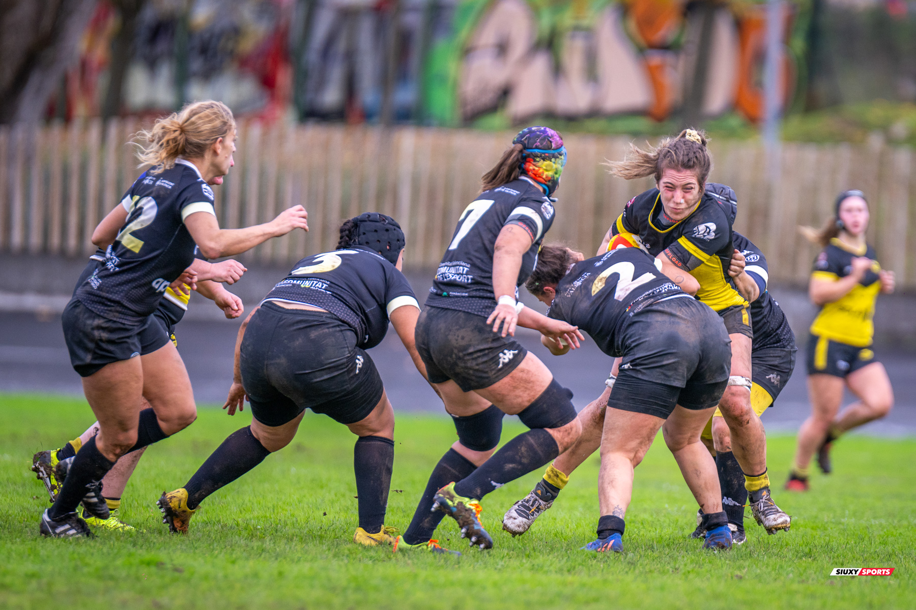  Getxo Artea Rugby Taldea - Rugby Turia - Rugby - FER 2023 - DHB F - Getxo Neskak Rt (25) vs (0) Rugby Turia (#FER23DHBGNRT12) Photo by: Fredy Monfoto | Siuxy Sports 2023-12-10
