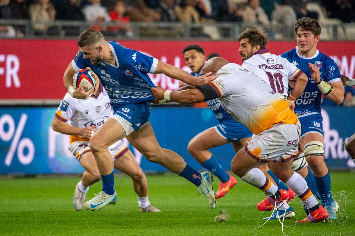  FC Grenoble Rugby - Soyaux Angoulême - Rugby - FFR 2024 - Pro D2 - FC Grenoble Rugby (37) vs (7) Soyaux Angouleme (#PD224PD2FCGSO11) Photo by: Karine Valentin | Siuxy Sports 2024-11-15