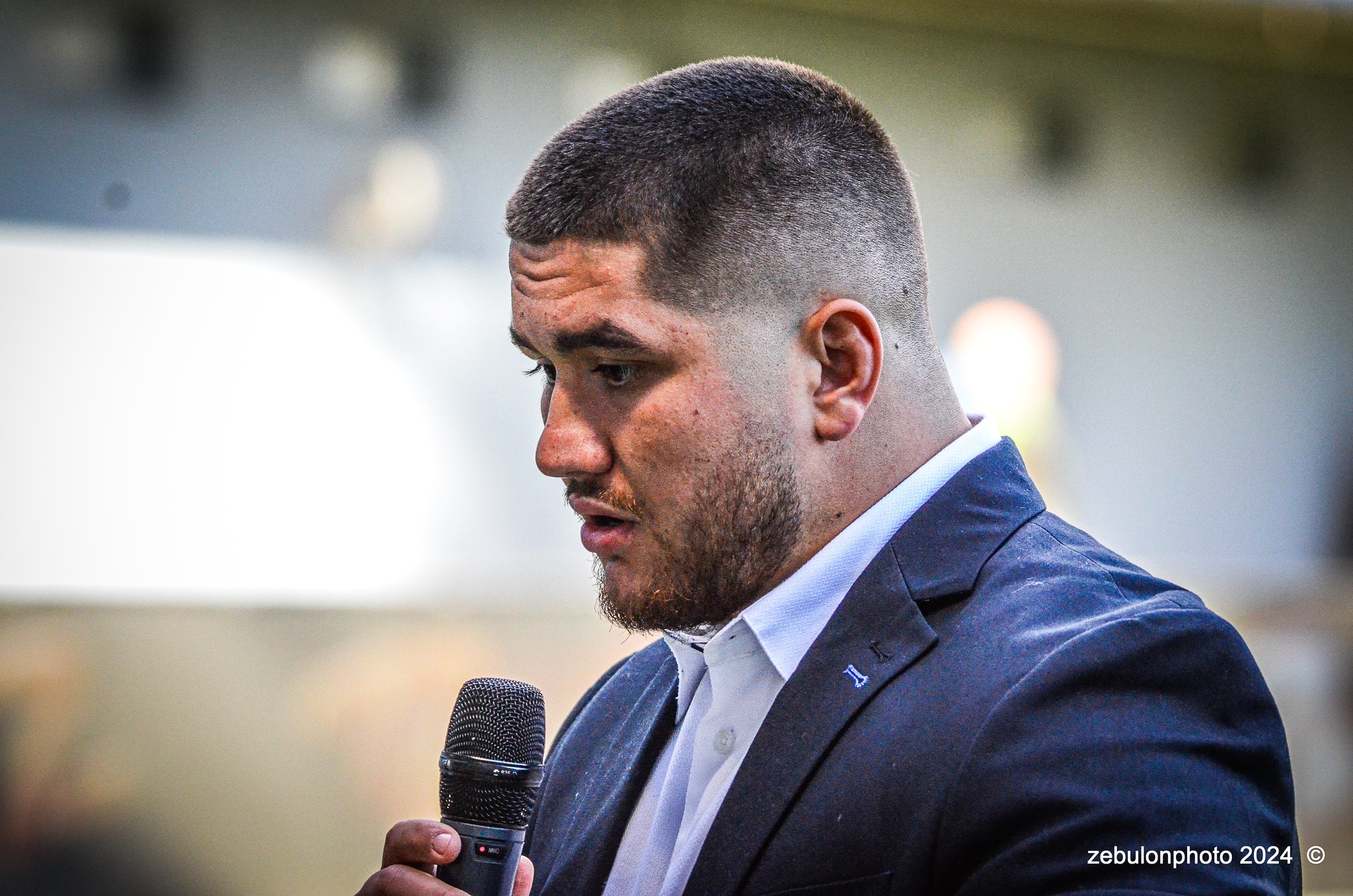  US Arlequins Perpignanais - Stade Rochelais - Rugby - TOP 14 - Perpignan (27) vs (15) La Rochelle (#TOP12USAPSR02) Photo by: Photo Zebulon | Siuxy Sports 2024-02-24