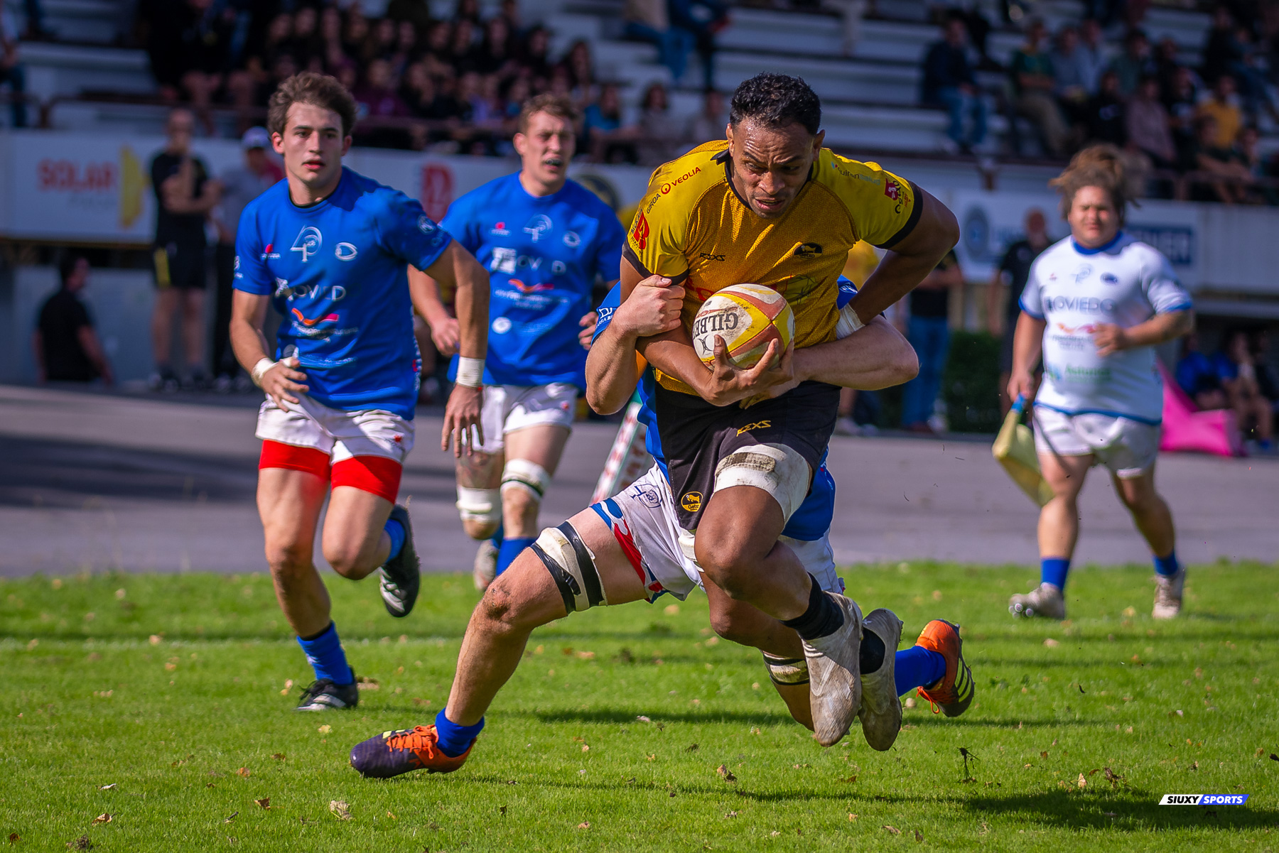 Anthony MATOTO -  Getxo Artea Rugby Taldea - Real Oviedo Rugby - Rugby - FER 2023 - DHB - Getxo RT (75) vs (5) Real Oviedo Rugby (#FER23DHBGEROR10) Photo by: Fredy Monfoto | Siuxy Sports 2023-10-22