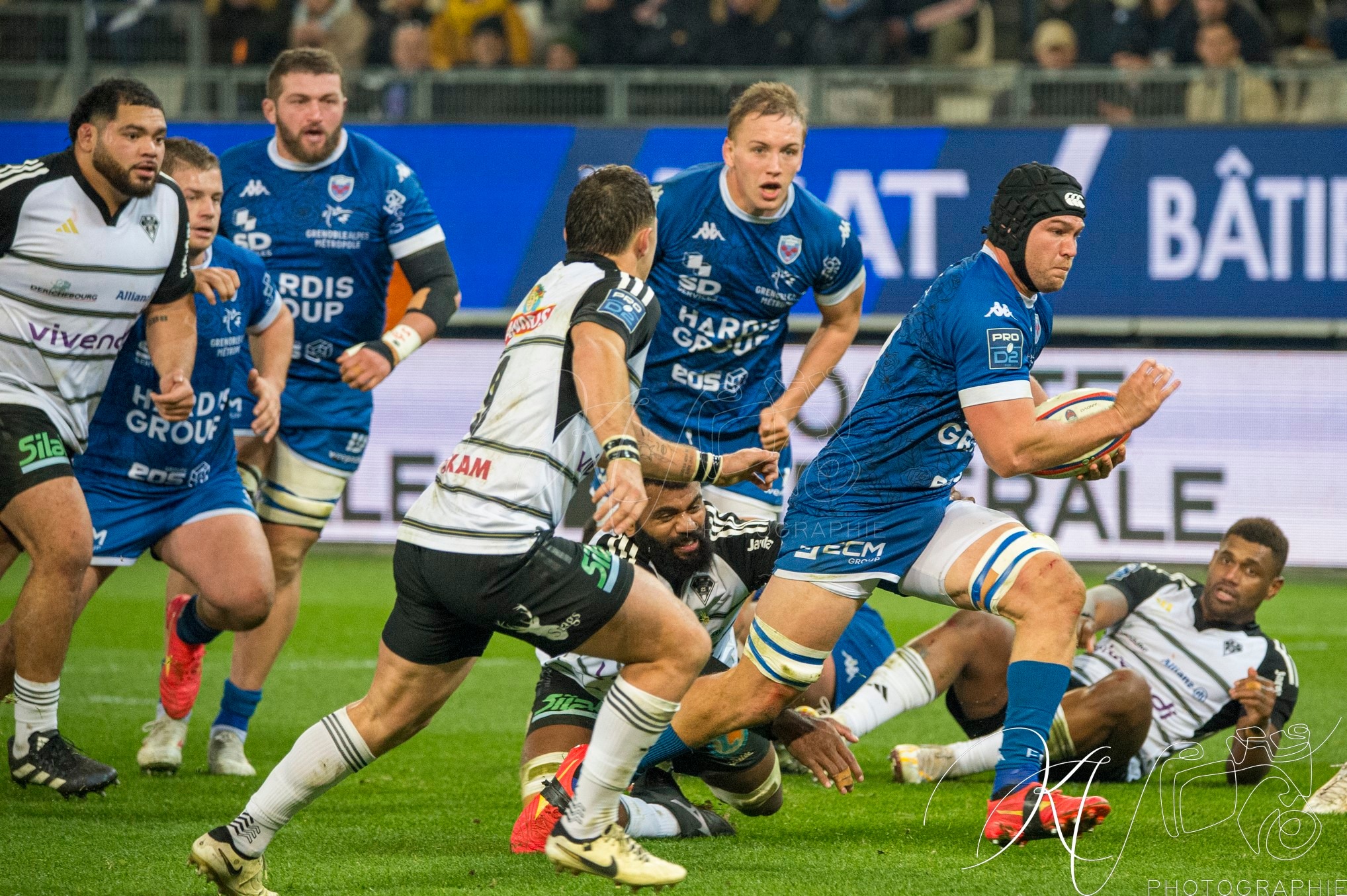  FC Grenoble Rugby - CA Brive - Rugby - FFR 2024 Fed2 - FC Grenoble Rugby (34) vs (22) CA Brive (#FFR24F2FCGBRI12) Photo by: Karine Valentin | Siuxy Sports 2024-12-13