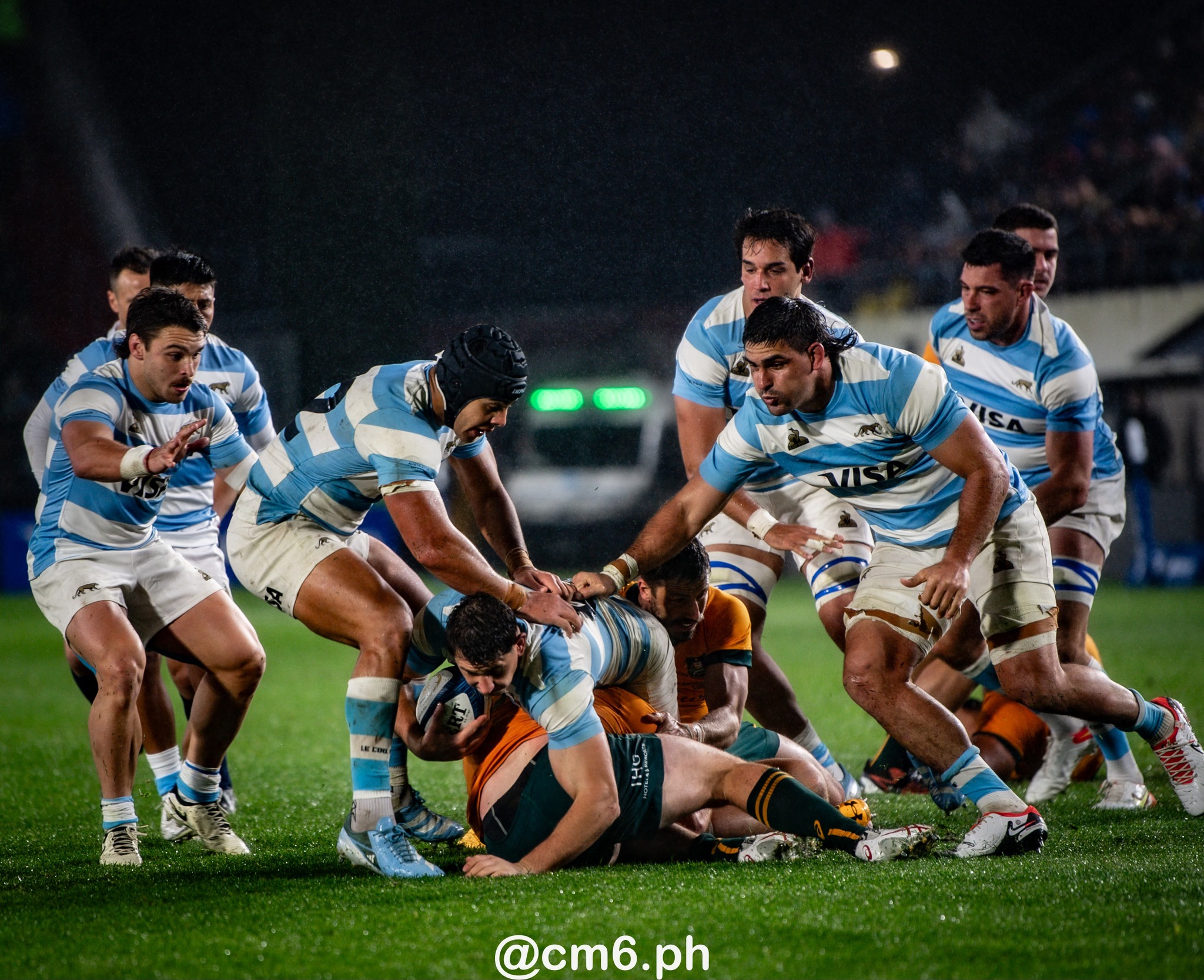  Selección Argentina de Rugby XV - Australia national rugby union team (M) - Rugby - Rugby Championship 2024 - Argentina Pumas (19) vs (20) Australia Wallabies (#CHAMP24R3ARGAUS) Photo by: Christian Mas | Siuxy Sports 2024-08-31