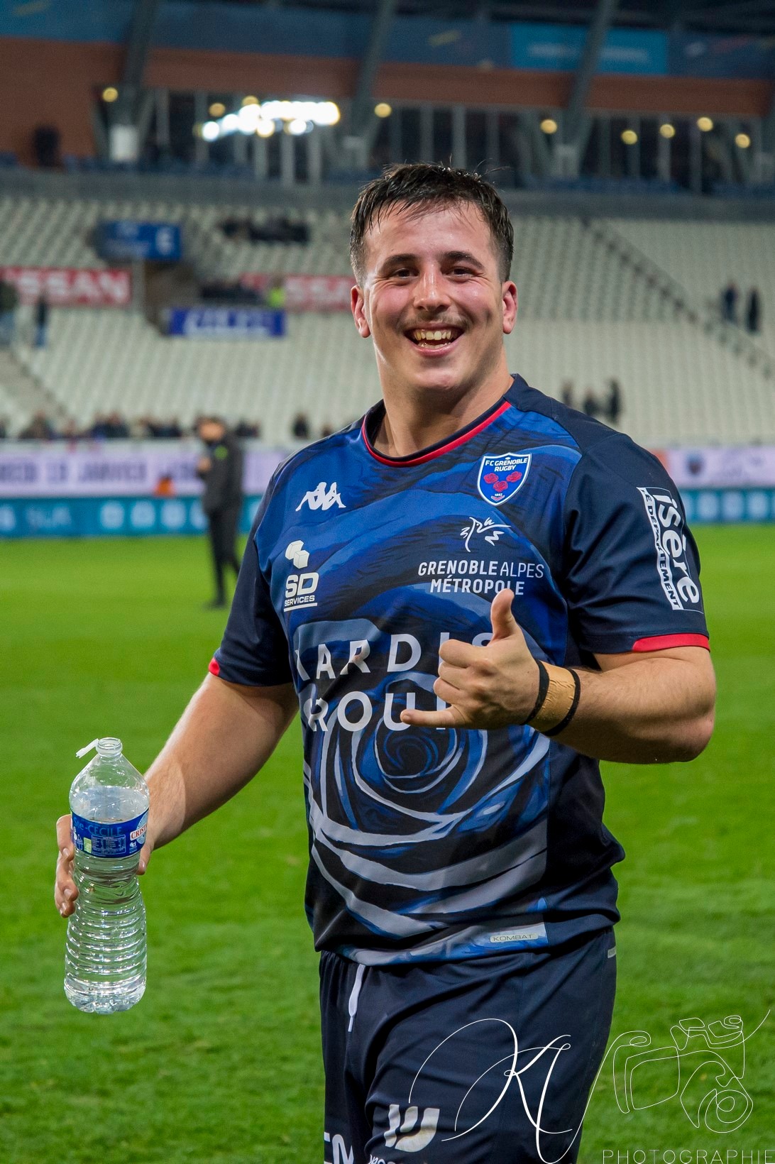 Barnabé MASSA -  FC Grenoble Rugby - Provence - Rugby - PRO D2 - FC GRENOBLE (45) VS (10) Provence Rugby (#2024PROD1FCGPRR01) Photo by: Karine Valentin | Siuxy Sports 2024-01-04