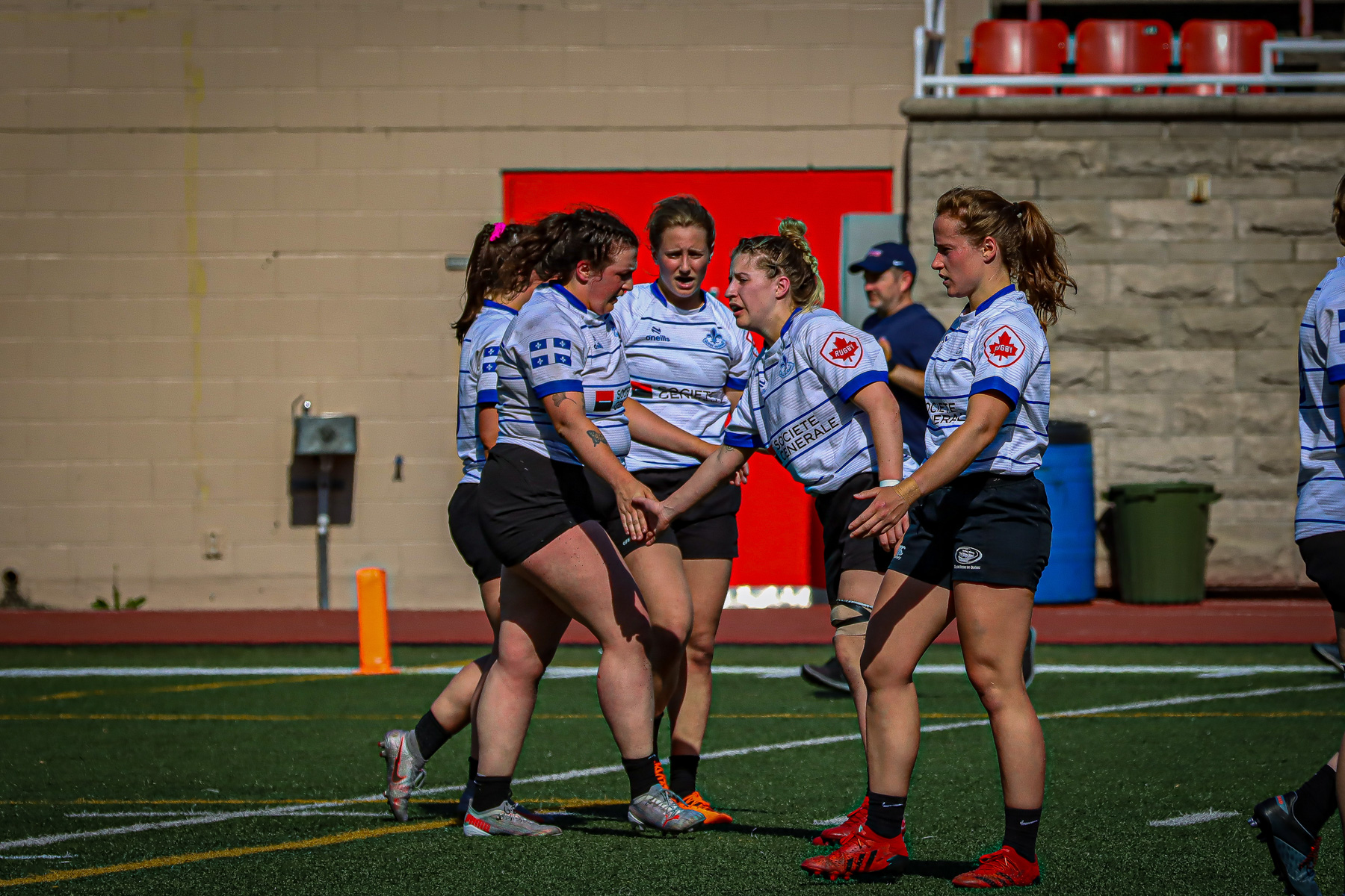  Équipe féminine - Rugby Québec - Ontario Blues (w) - Rugby - QORC-CROQ 2024 - FINALS - QUÉBEC EST (37) VS (13) ONTARIO EST - 1ST POSITION - Reel Mayarts (#QORC24QCEONE16) Photo by: Photo Mayarts | Siuxy Sports 2024-06-01