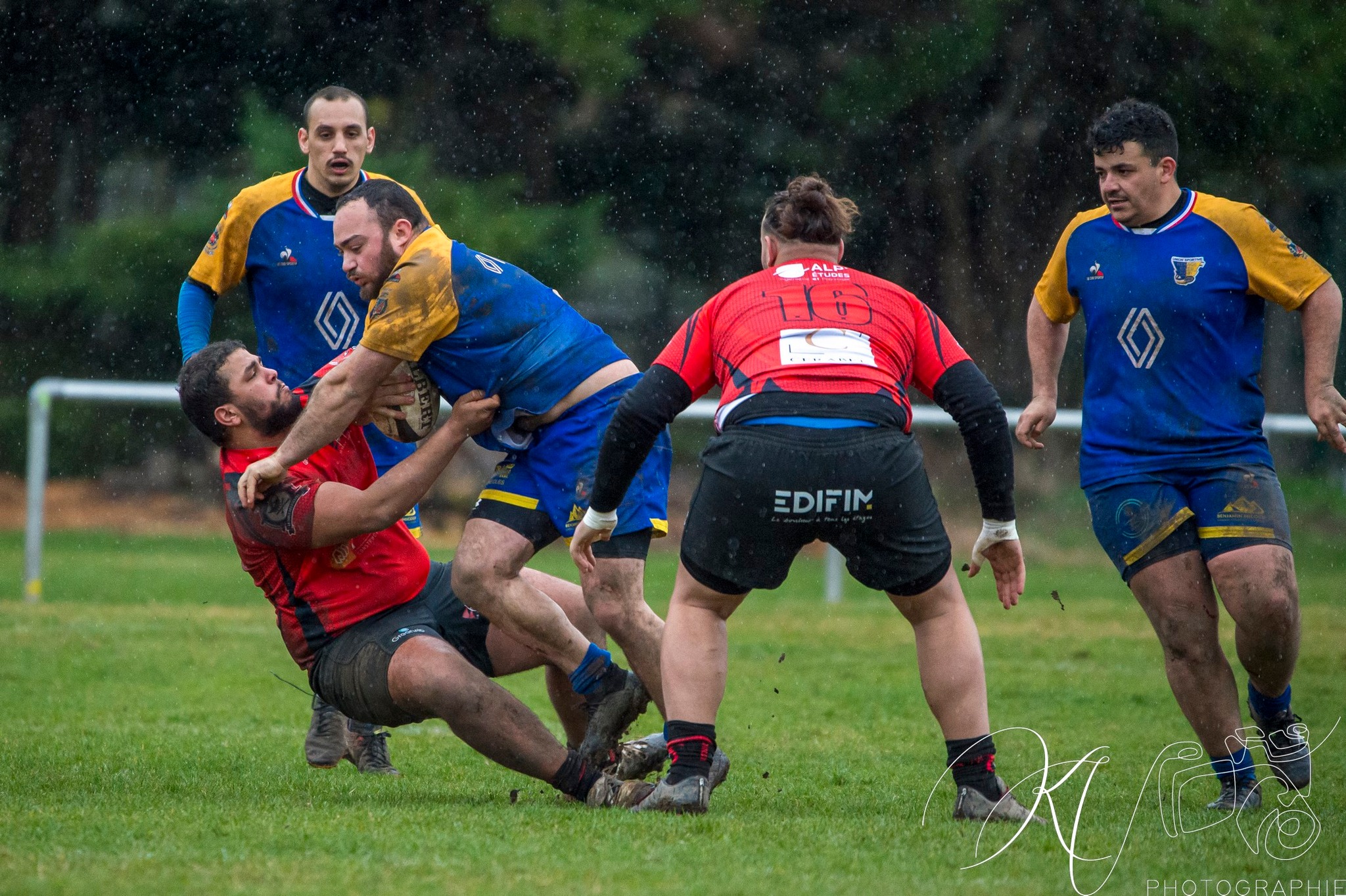  US Deux Ponts - US Renage Rives Rugby - Rugby - Fed2 2024 - US Deux Ponts vs Renage Rives (#F224US2PRRR03) Photo by: Karine Valentin | Siuxy Sports 2024-03-03
