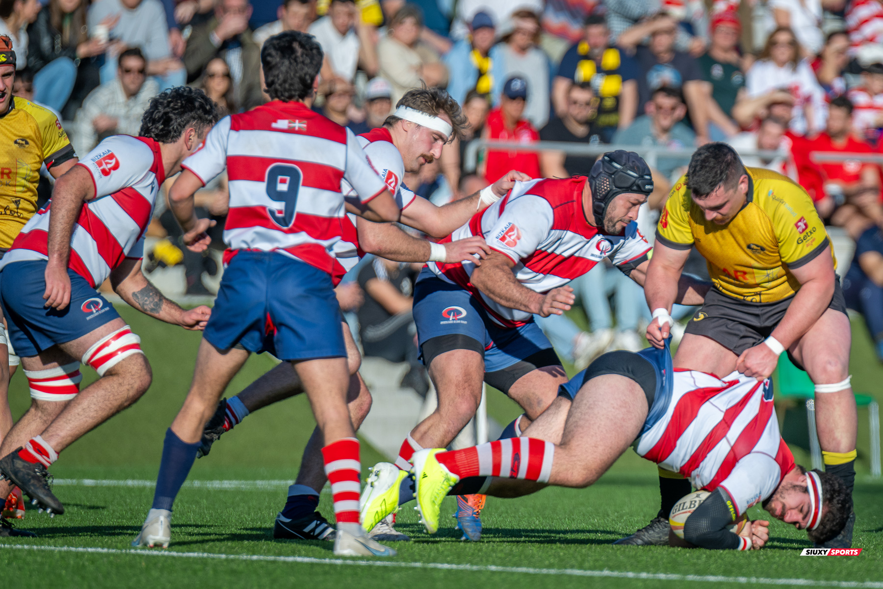  Universitario Bilbao Rugby - Getxo Artea Rugby Taldea - Rugby - FER 2024 - DHB - Universitario Bilbao Rugby (14) vs (20) Getxo RT (#FER24DHBUBRGRT02) Photo by: Fredy Monfoto | Siuxy Sports 2024-02-03