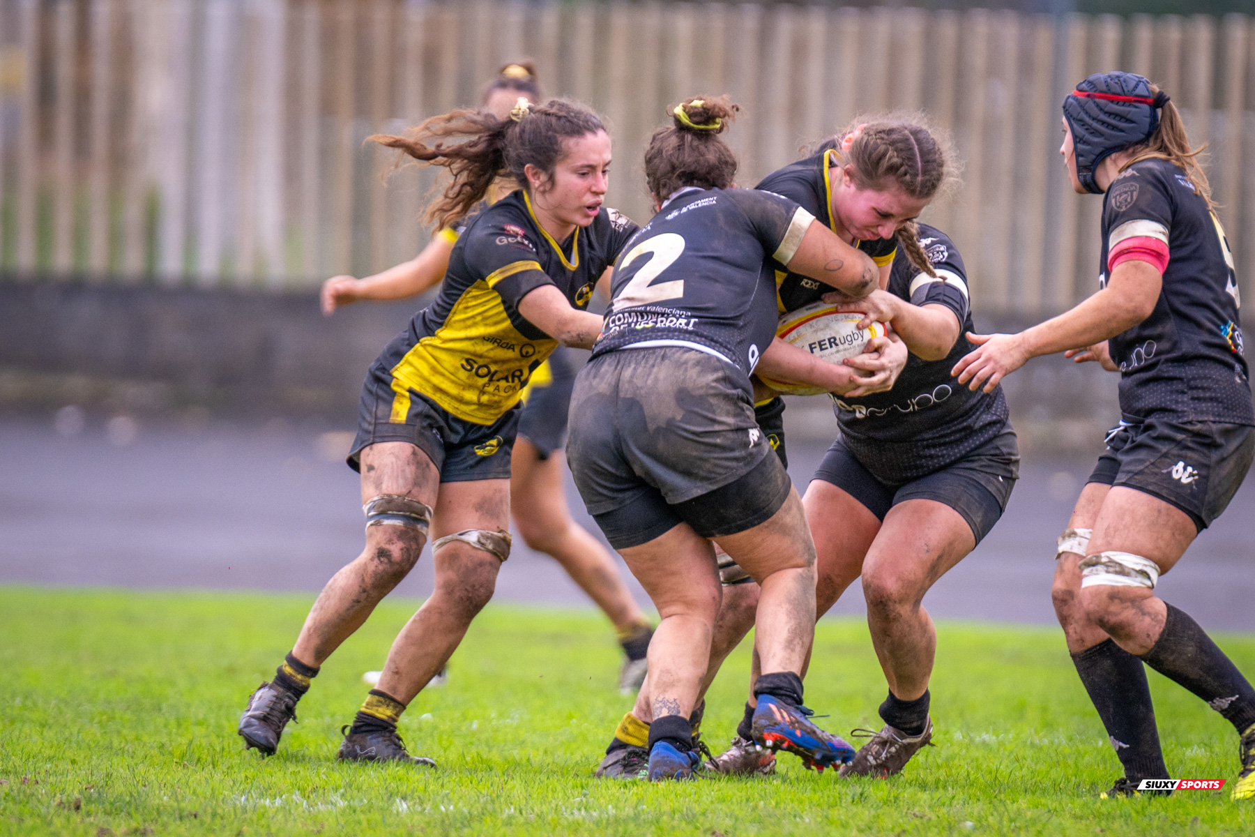  Getxo Artea Rugby Taldea - Rugby Turia - Rugby - FER 2023 - DHB F - Getxo Neskak Rt (25) vs (0) Rugby Turia (#FER23DHBGNRT12) Photo by: Fredy Monfoto | Siuxy Sports 2023-12-10