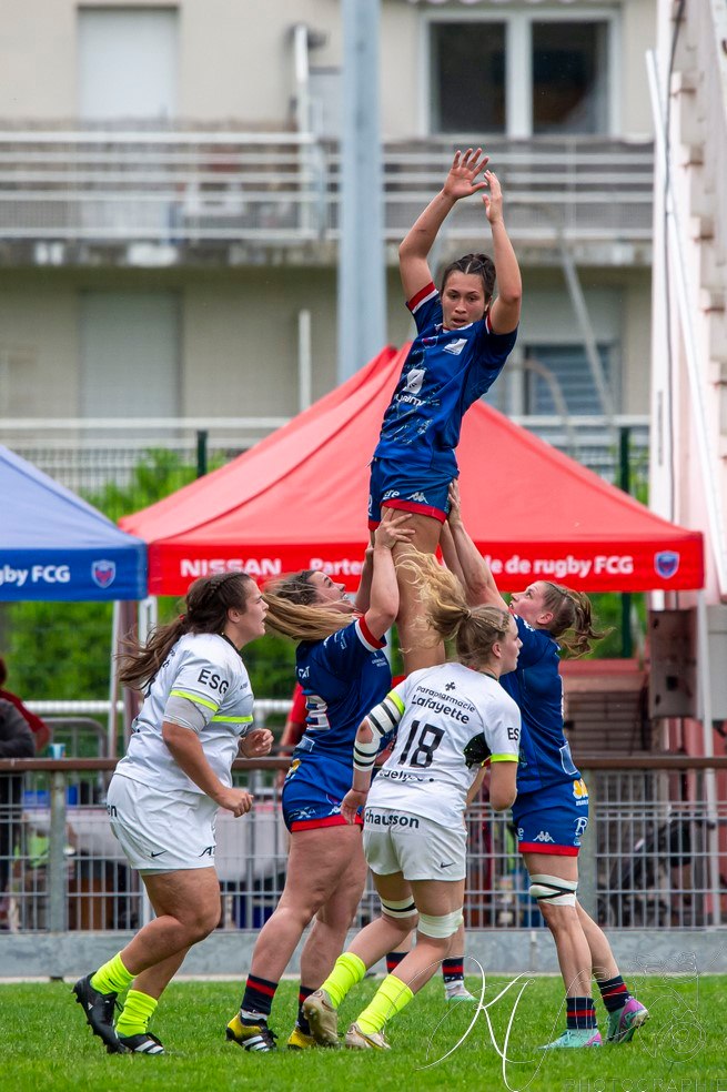  FC Grenoble Rugby - Stade Toulousain - Rugby - FFR 2024 Élite 1 F - FC Grenoble Amazones (23) vs (17) Stade Toulousain (#FFR24EL1FFCGST05) Photo by: Karine Valentin | Siuxy Sports 2024-05-12