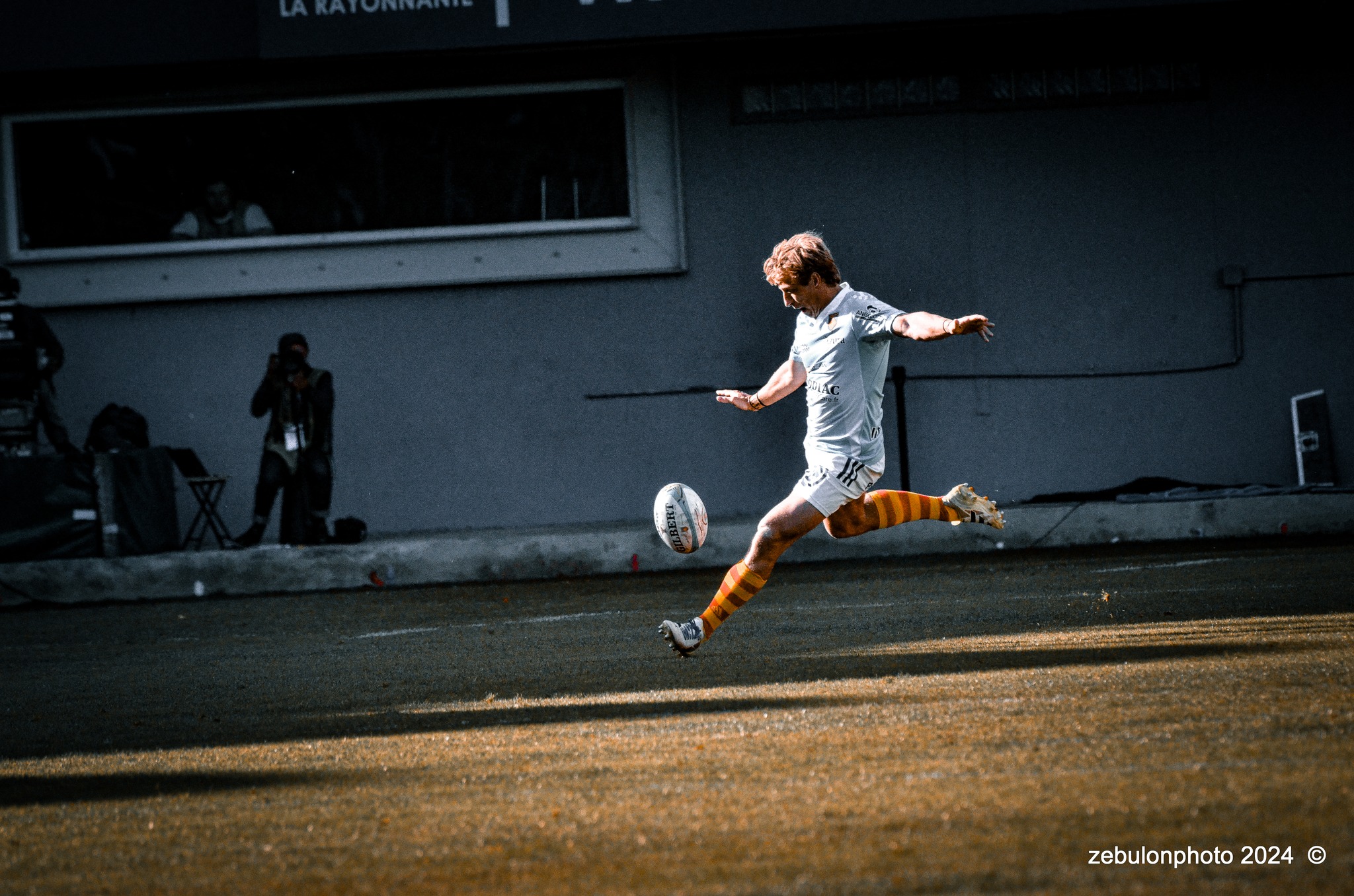  US Arlequins Perpignanais - Lyon Olympique Universitaire - Rugby - FFR 2024 - TOP14 - USAP (51) VS (20) LOU (#FFR24T14USALOU04) Photo by: Photo Zebulon | Siuxy Sports 2024-04-20