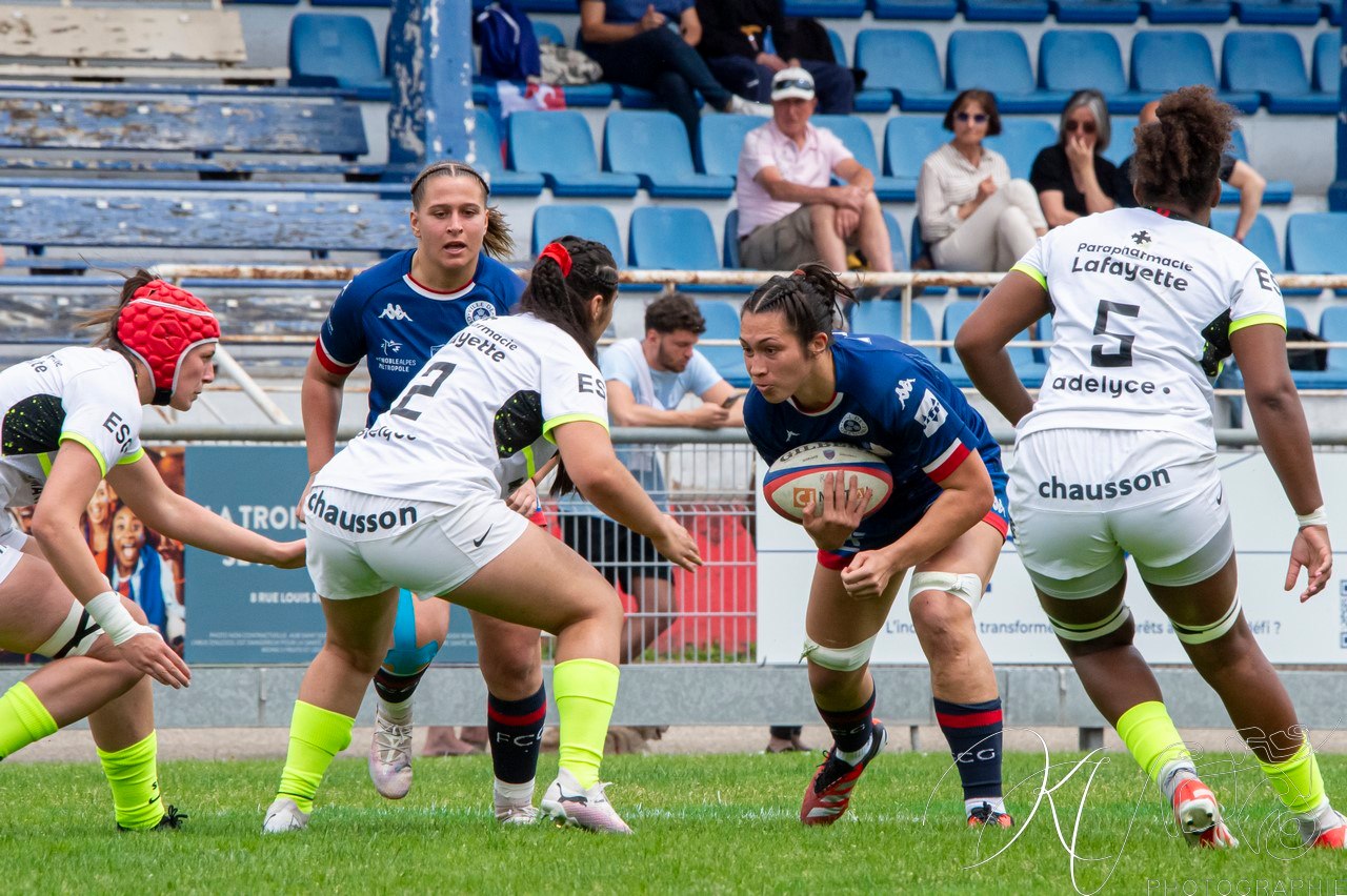  FC Grenoble Rugby - Stade Toulousain - Rugby - FFR 2024 Élite 1 F - FC Grenoble Amazones (23) vs (17) Stade Toulousain (#FFR24EL1FFCGST05) Photo by: Karine Valentin | Siuxy Sports 2024-05-12
