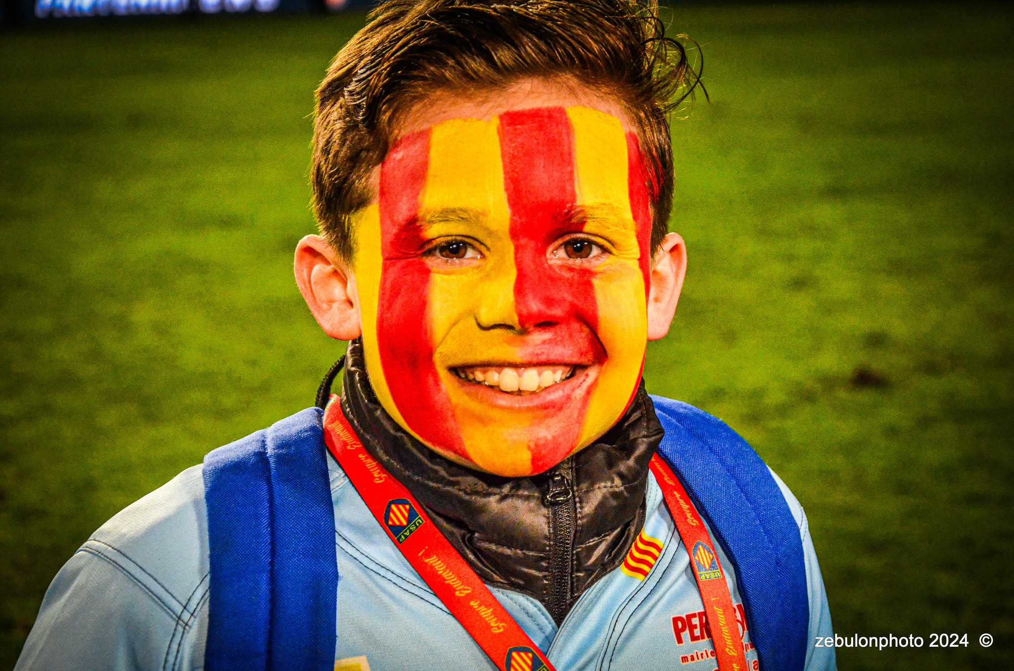  US Arlequins Perpignanais - Stade Rochelais - Rugby - TOP 14 - Perpignan (27) vs (15) La Rochelle (#TOP12USAPSR02) Photo by: Photo Zebulon | Siuxy Sports 2024-02-24