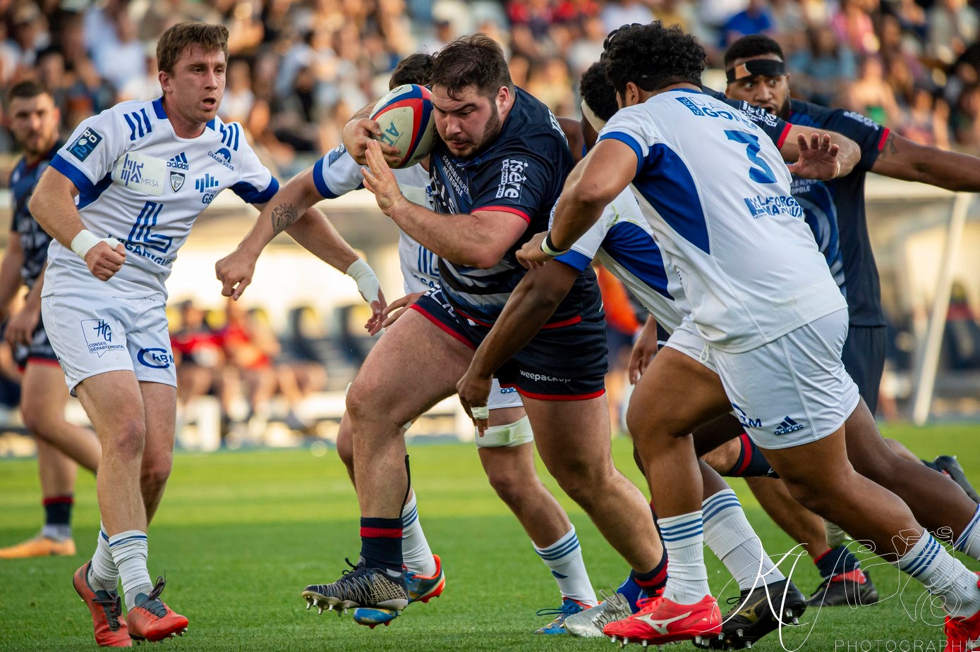  FC Grenoble Rugby - US Colomiers - Rugby - FFR 2024 PRO D2 - Grenoble (29) vs (10) Colomiers (#PD224D2GRECOL05) Photo by: Karine Valentin | Siuxy Sports 2024-05-10