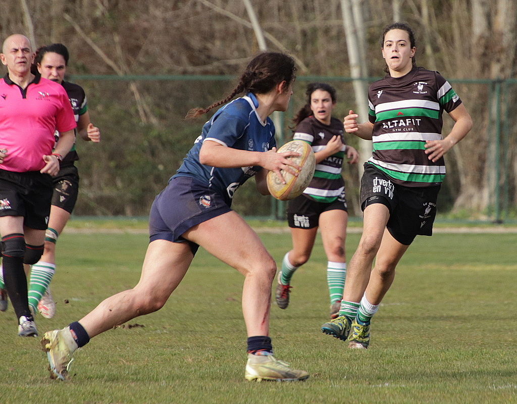  La Única Rugby Taldea - Bera Bera Rugby Taldea - Rugby - FER 2024 - Sr Fem - La Unica RT (12) vs (12) Bera Bera RT - Neskak (#FER24UNIBER03) Photo by:  | Siuxy Sports 2024-03-16