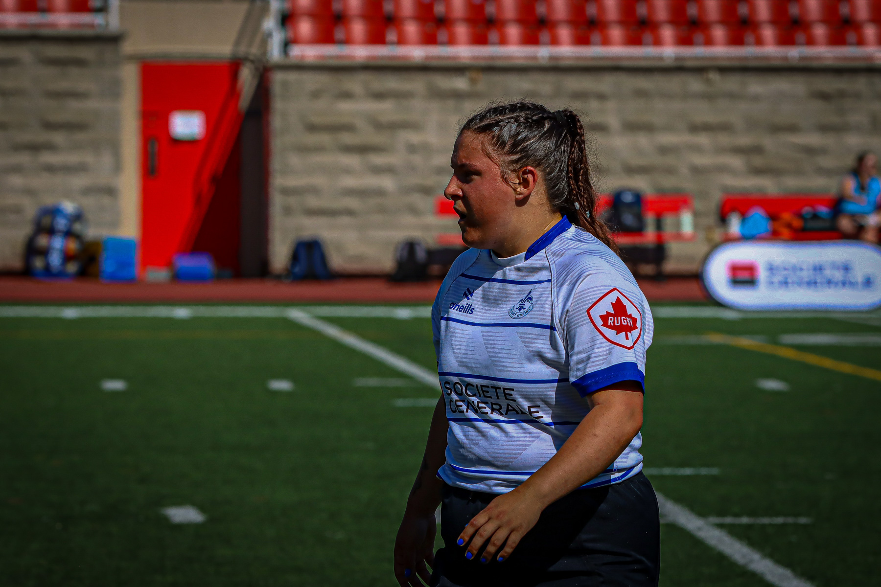  Équipe féminine - Rugby Québec - Ontario Blues (w) - Rugby - QORC-CROQ 2024 - FINALS - QUÉBEC EST (37) VS (13) ONTARIO EST - 1ST POSITION - Reel Mayarts (#QORC24QCEONE16) Photo by: Photo Mayarts | Siuxy Sports 2024-06-01