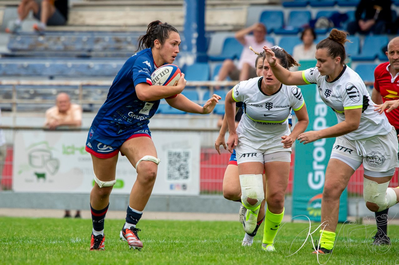  FC Grenoble Rugby - Stade Toulousain - Rugby - FFR 2024 Élite 1 F - FC Grenoble Amazones (23) vs (17) Stade Toulousain (#FFR24EL1FFCGST05) Photo by: Karine Valentin | Siuxy Sports 2024-05-12
