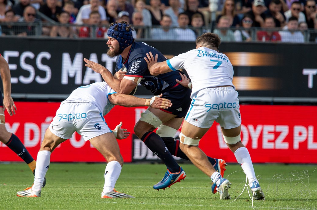  FC Grenoble Rugby - Montpellier Hérault Rugby - Rugby - FFR - 2024 - Access Match -  FC Grenoble (18) vs (20) Montpellier (#FFR24FCGMHR06) Photo by: Karine Valentin | Siuxy Sports 2024-06-16