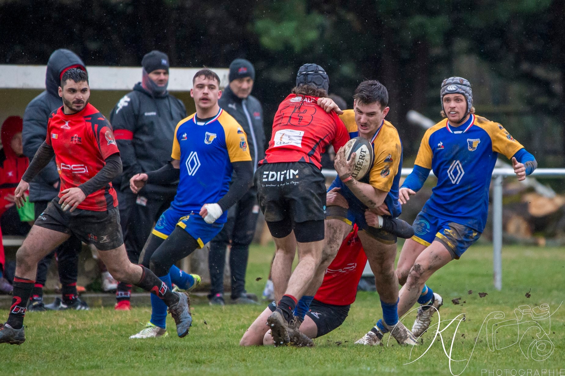  US Deux Ponts - US Renage Rives Rugby - Rugby - Fed2 2024 - US Deux Ponts vs Renage Rives (#F224US2PRRR03) Photo by: Karine Valentin | Siuxy Sports 2024-03-03