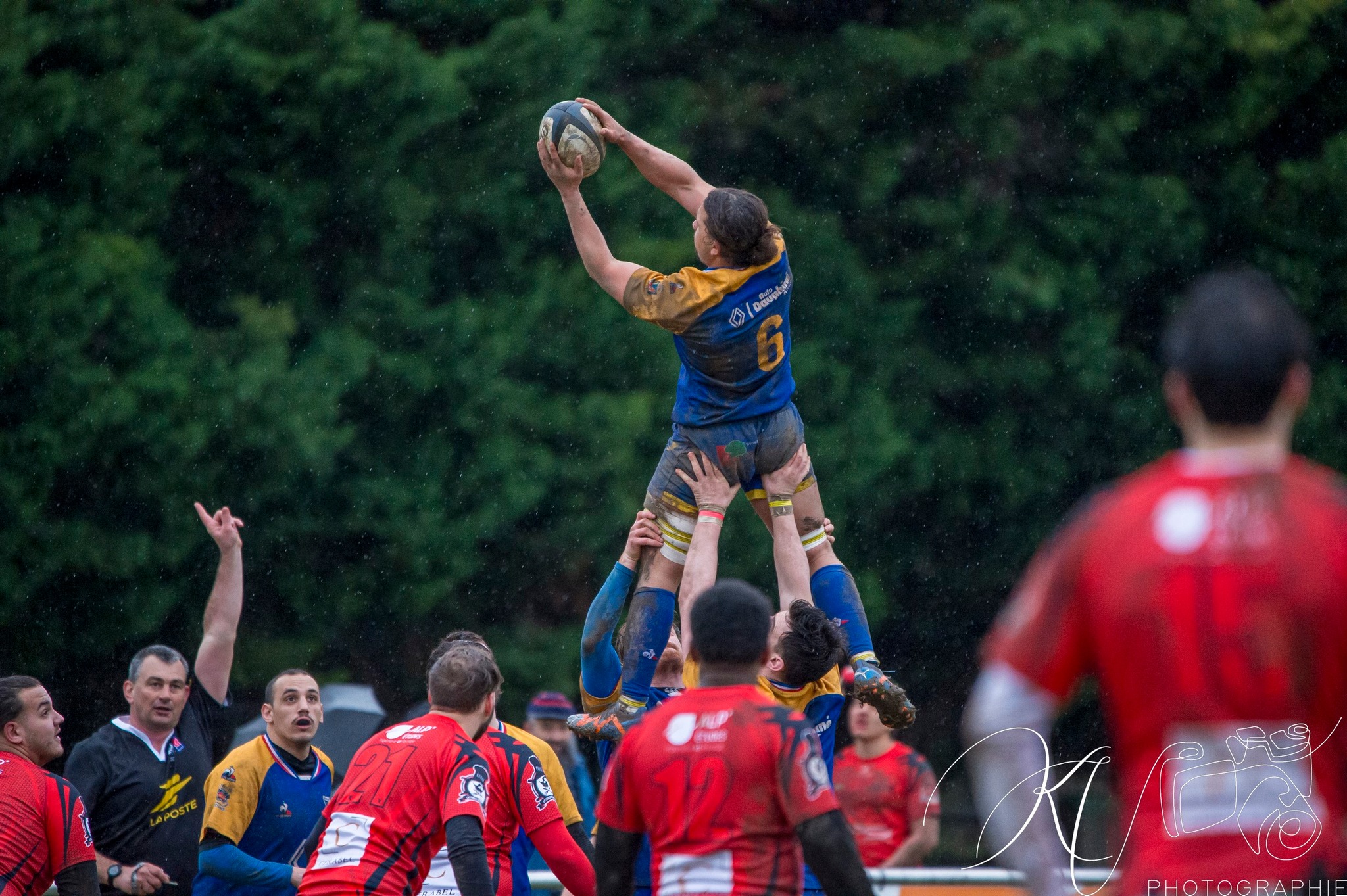  US Deux Ponts - US Renage Rives Rugby - Rugby - Fed2 2024 - US Deux Ponts vs Renage Rives (#F224US2PRRR03) Photo by: Karine Valentin | Siuxy Sports 2024-03-03