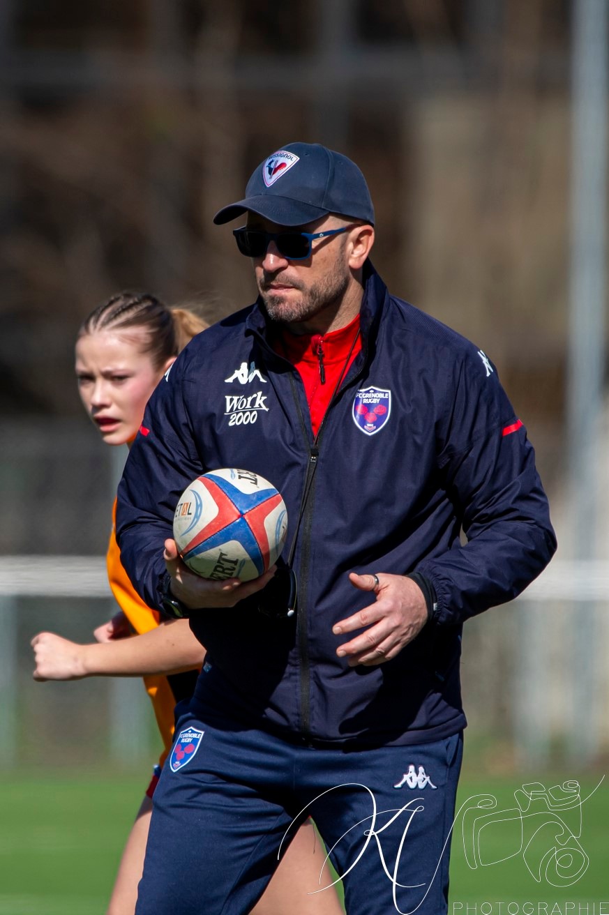  FC Grenoble Rugby - US Oyonnax Rugby - Rugby - 2024 U18 FCG AMAZONES vs US OYONNAX (#FFR24U18FCGUSO03) Photo by: Karine Valentin | Siuxy Sports 2024-03-16